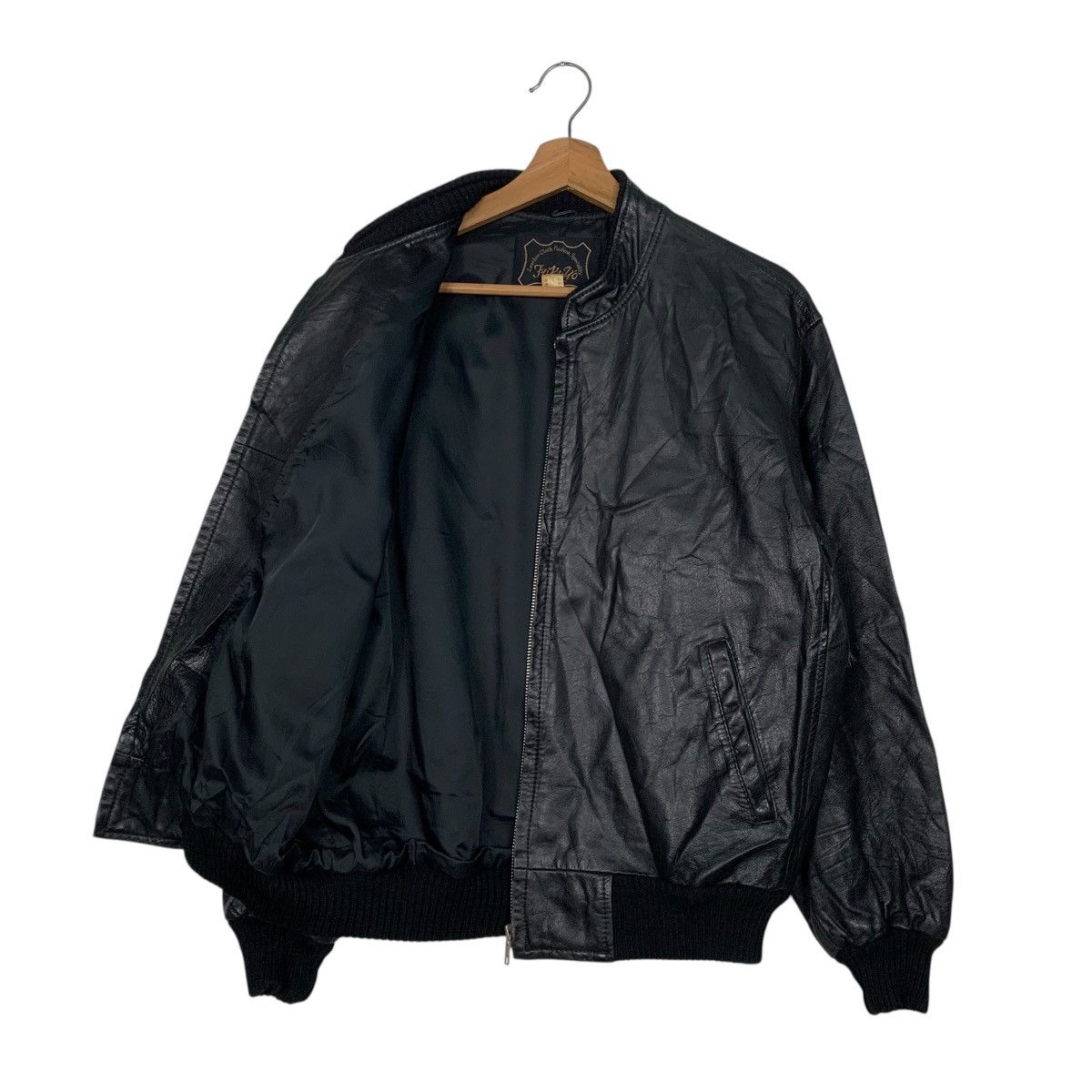 Japanese Brand Japanese Brand Fukuyo Bomber Leather Jacket Size US M / EU 48-50 / 2 - 9 Thumbnail