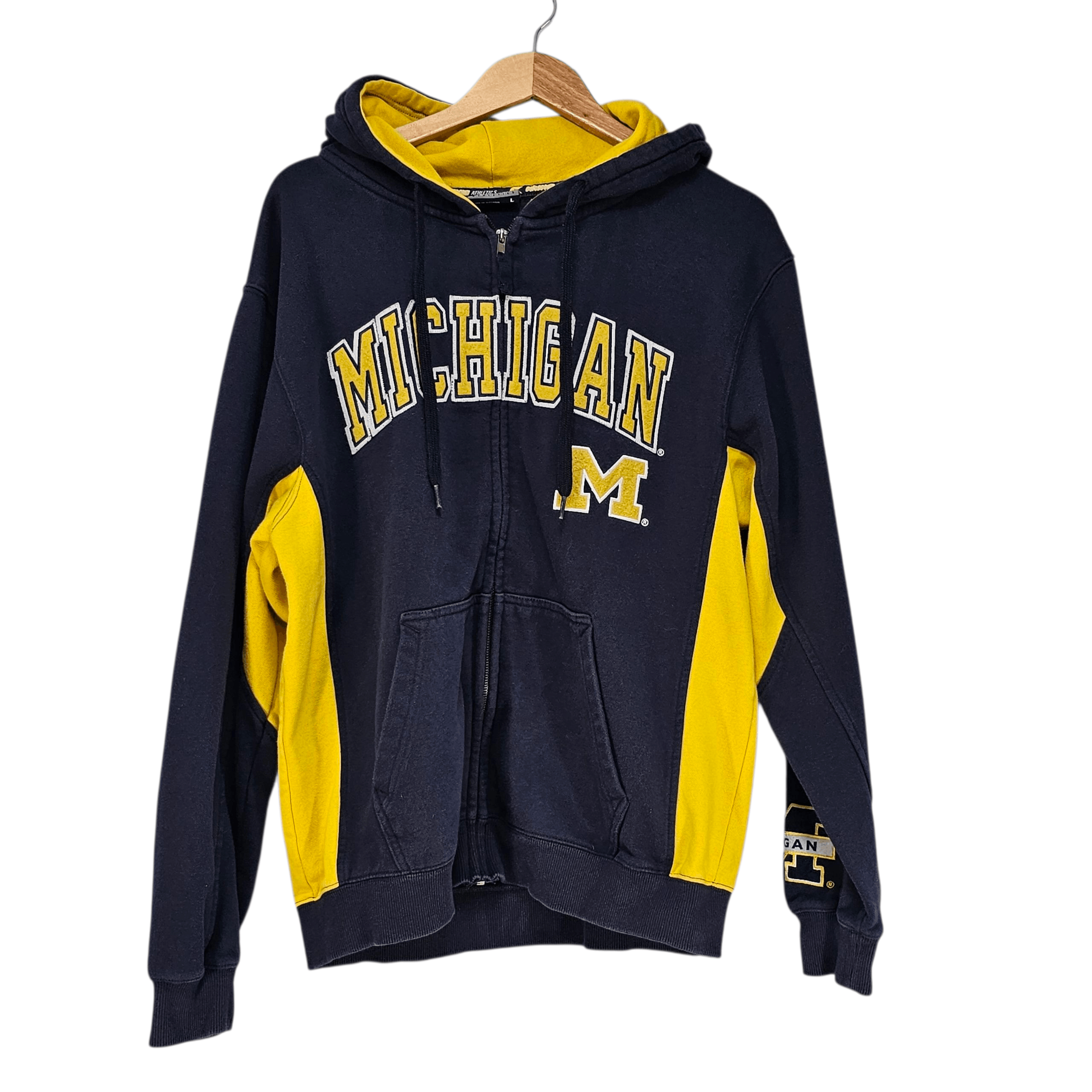Colosseum Athletics Colosseum Athletics University of Michigan Full Zip Hoodie Size US L / EU 52-54 / 3 - 1 Thumbnail