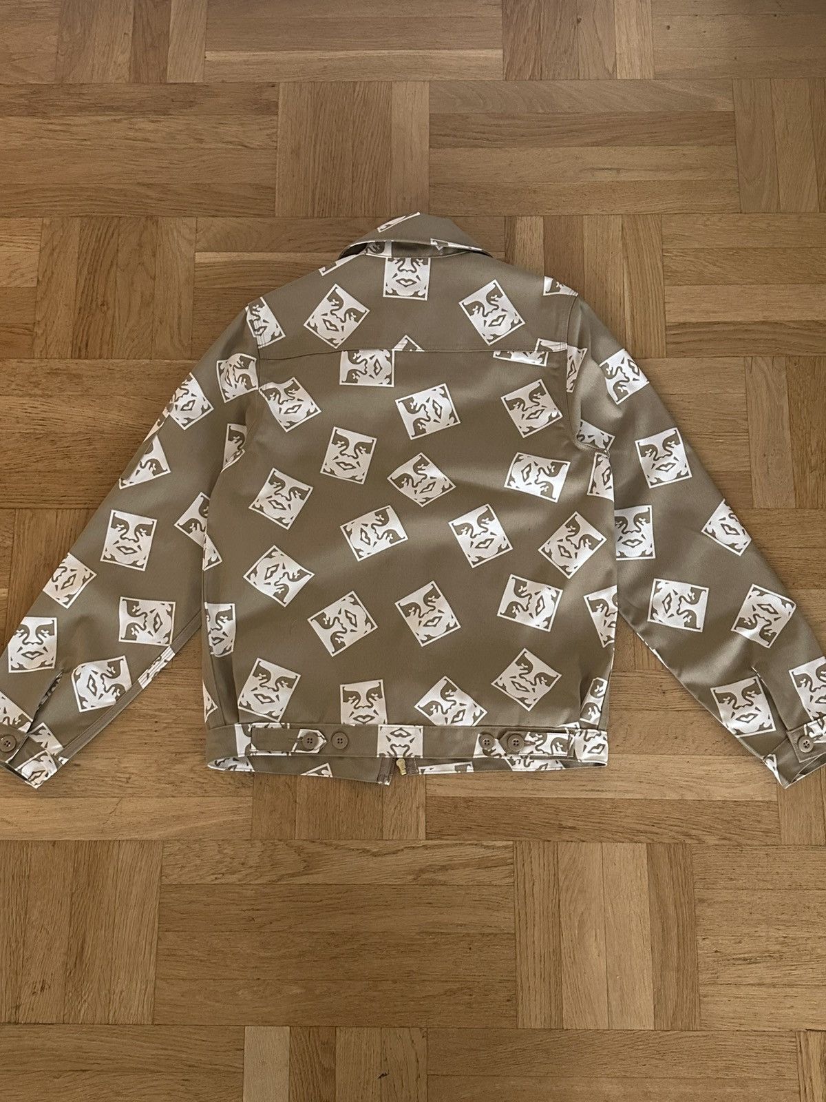 Obey Obey x Dickies Eisenhower Jacket Beige Size S Size US S / EU 44-46 / 1 - 2 Thumbnail