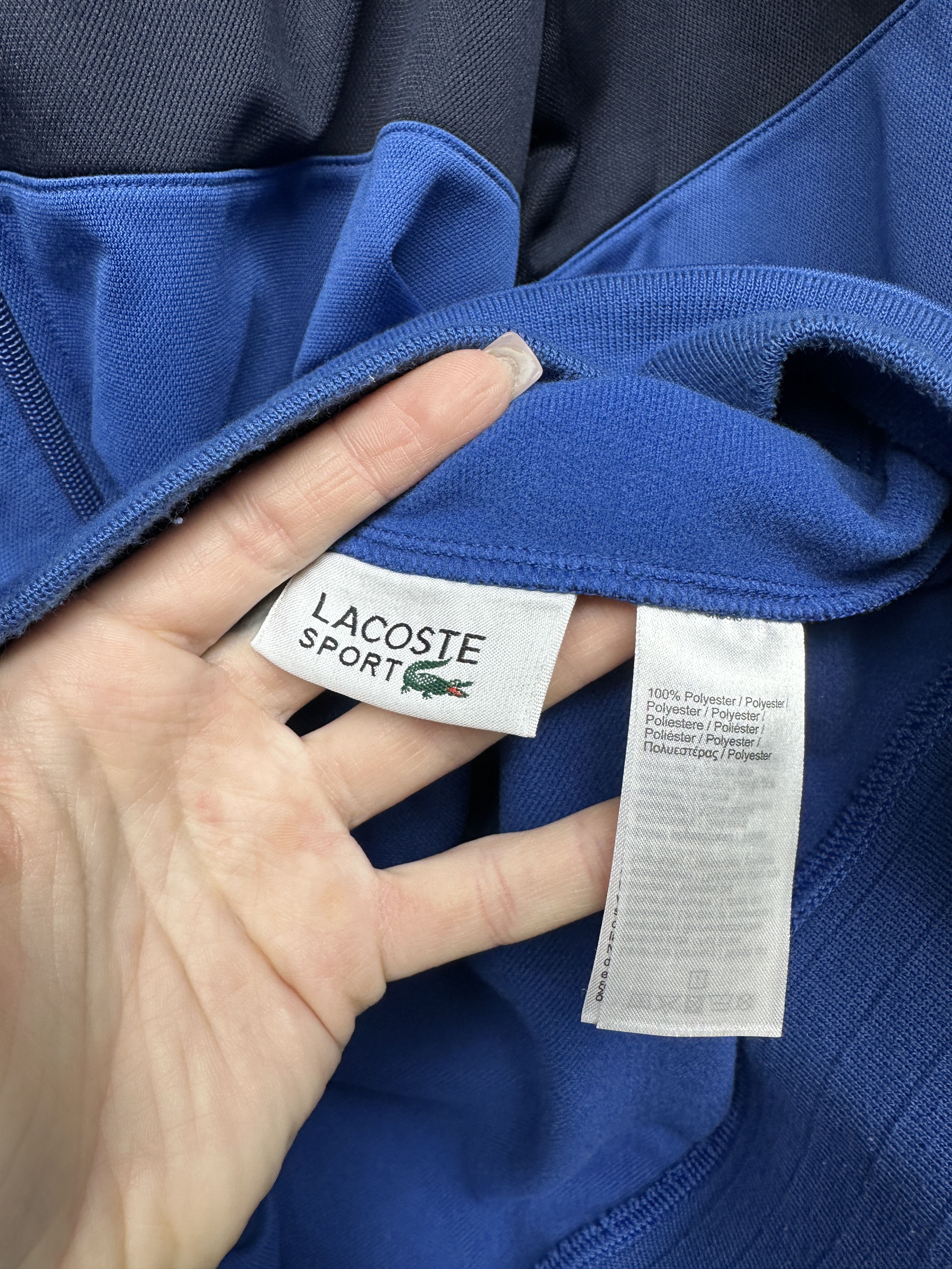 Lacoste Lacoste Sport Mens Track Top Jacket Size US L / EU 52-54 / 3 - 6 Thumbnail