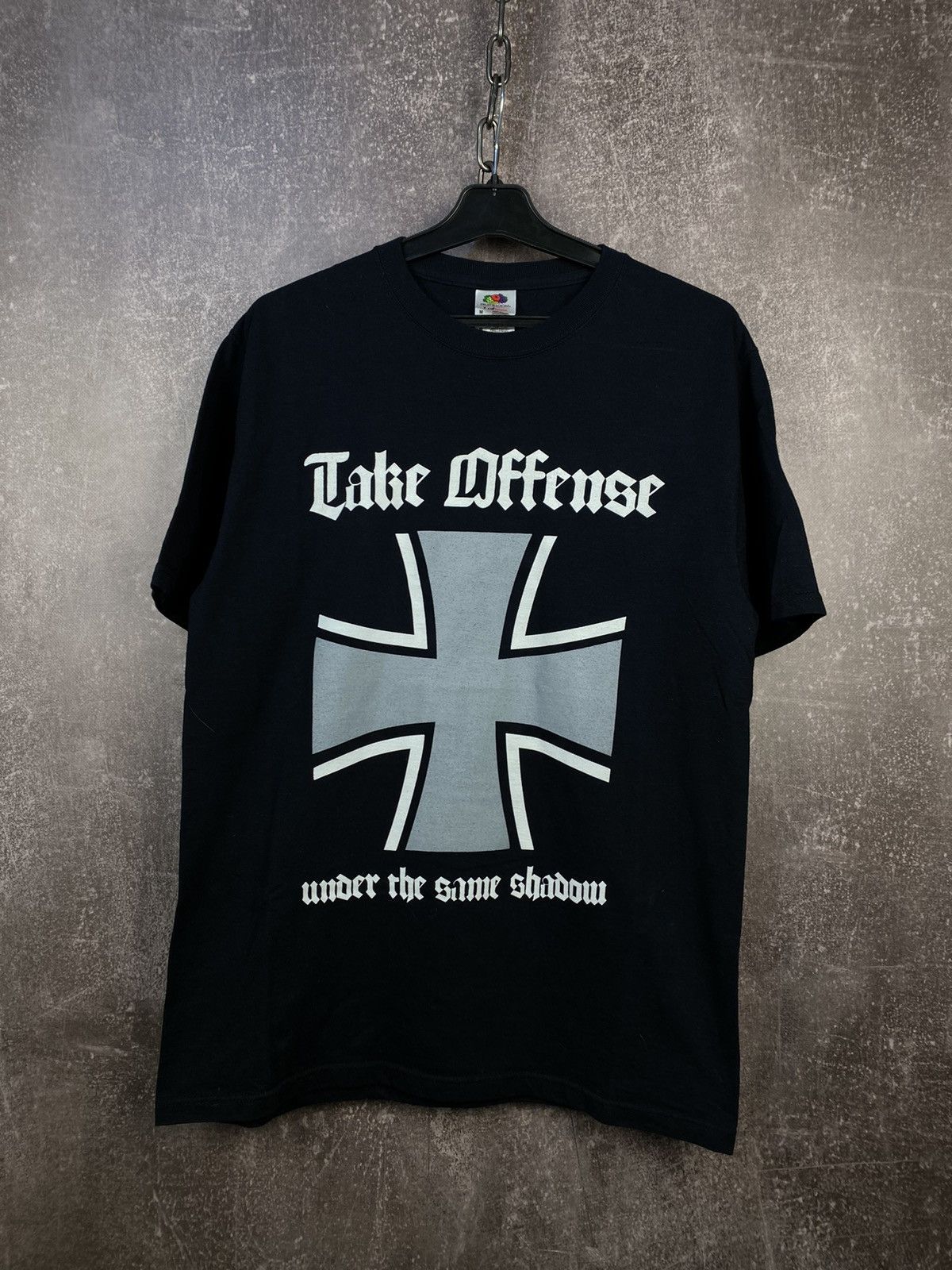 Band Tees × Vintage Vintage 90s Take Offense Under band tee hardcore punk Size US M / EU 48-50 / 2 - 1 Thumbnail