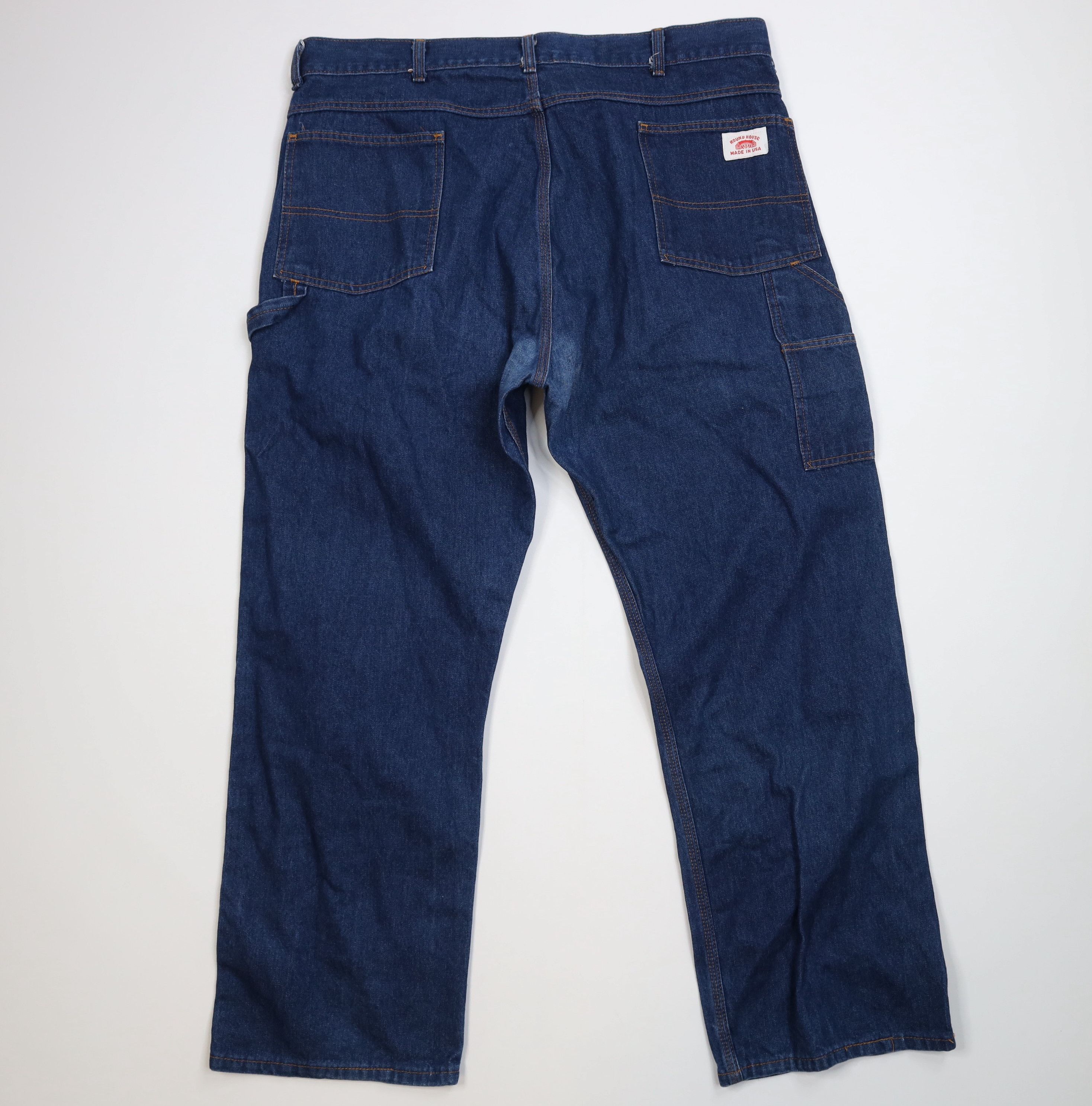 Vintage Vintage 90s Streetwear Wide Leg Dungaree Denim Jeans USA Size US 40 / EU 56 - 10 Thumbnail