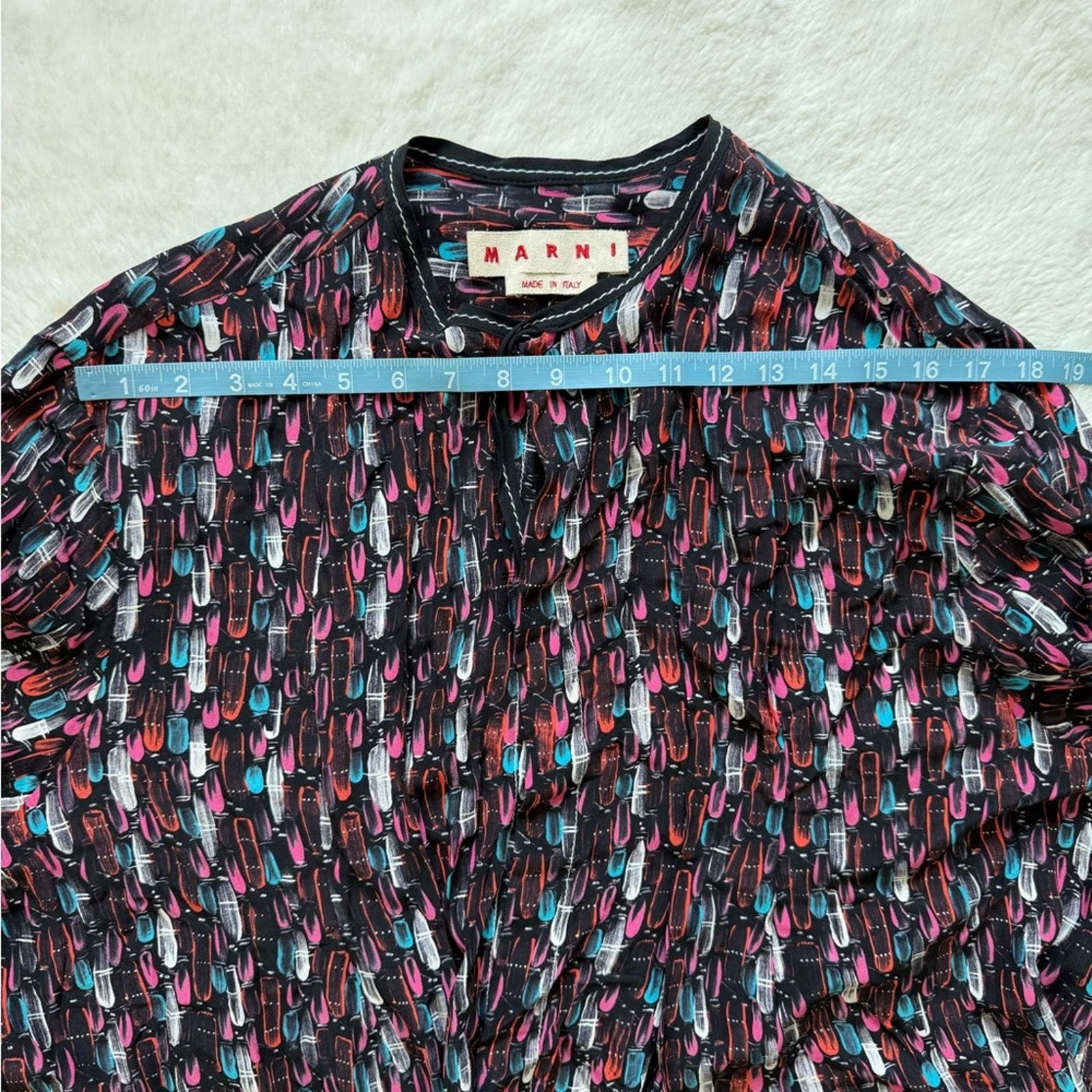 Marni MARNI women silk dress size 40 IT or 4 US Authentic 1200$ Size S / US 4 / IT 40 - 11 Thumbnail