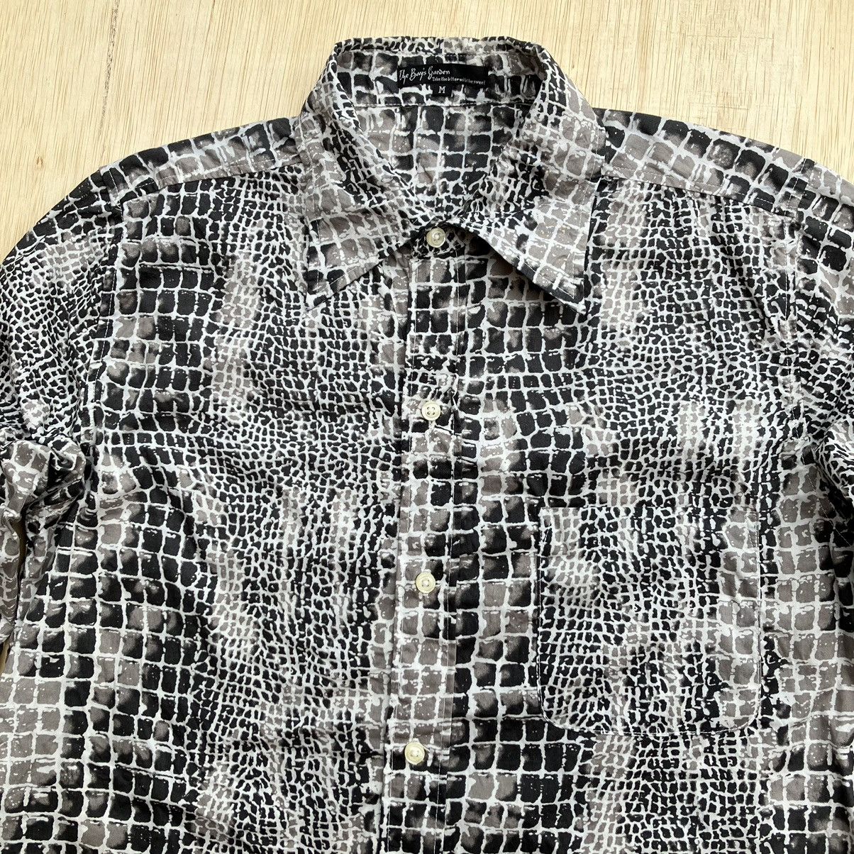Japanese Brand × Vintage THE BAYS GARDEN SNANE SKIN PATTERN Size US M / EU 48-50 / 2 - 2 Thumbnail
