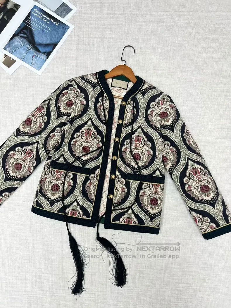 Gucci Gucci Show style national style jacket Size XS / US 0-2 / IT 36-38 - 2 Thumbnail