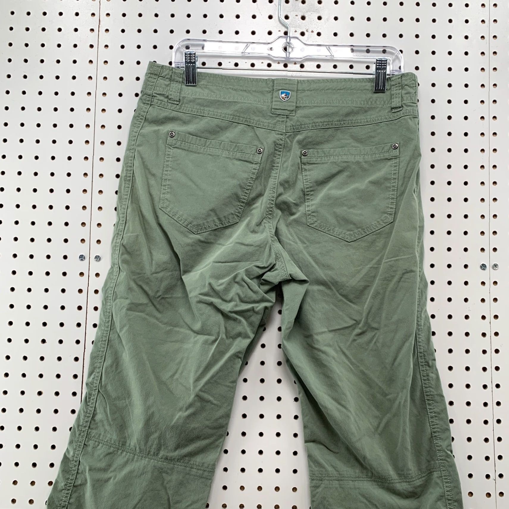 Vintage Kuhl Hiking Crop Cargo Pants Womens Size 10 Green Outdoor Hike 32x20 Size 32" / US 10 / IT 46 - 7 Thumbnail