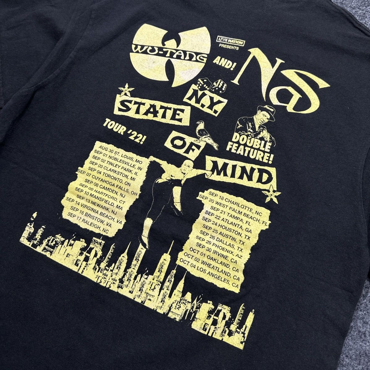 Delta NAS WUTANG STATE OF MIND TOUR RARE Size US L / EU 52-54 / 3 - 4 Thumbnail
