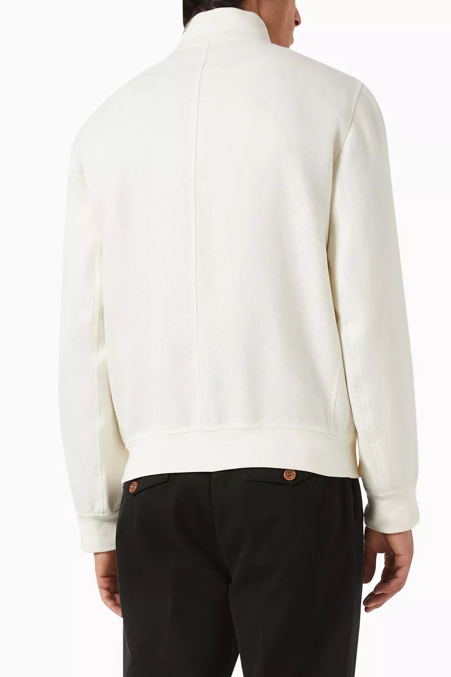 Brunello Cucinelli o1y0526 Casual Jacket in White Size US L / EU 52-54 / 3 - 3 Thumbnail