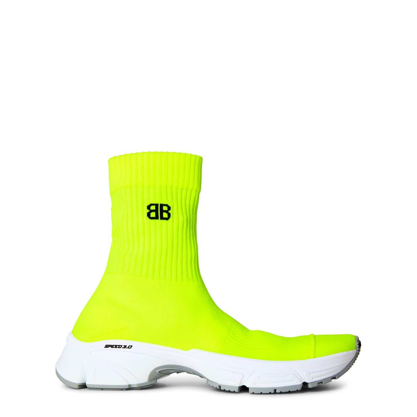 Balenciaga o1g2r1mq0226 Speed High-Top Trainers In Yellow Size US 7 / EU 40 - 1 Thumbnail