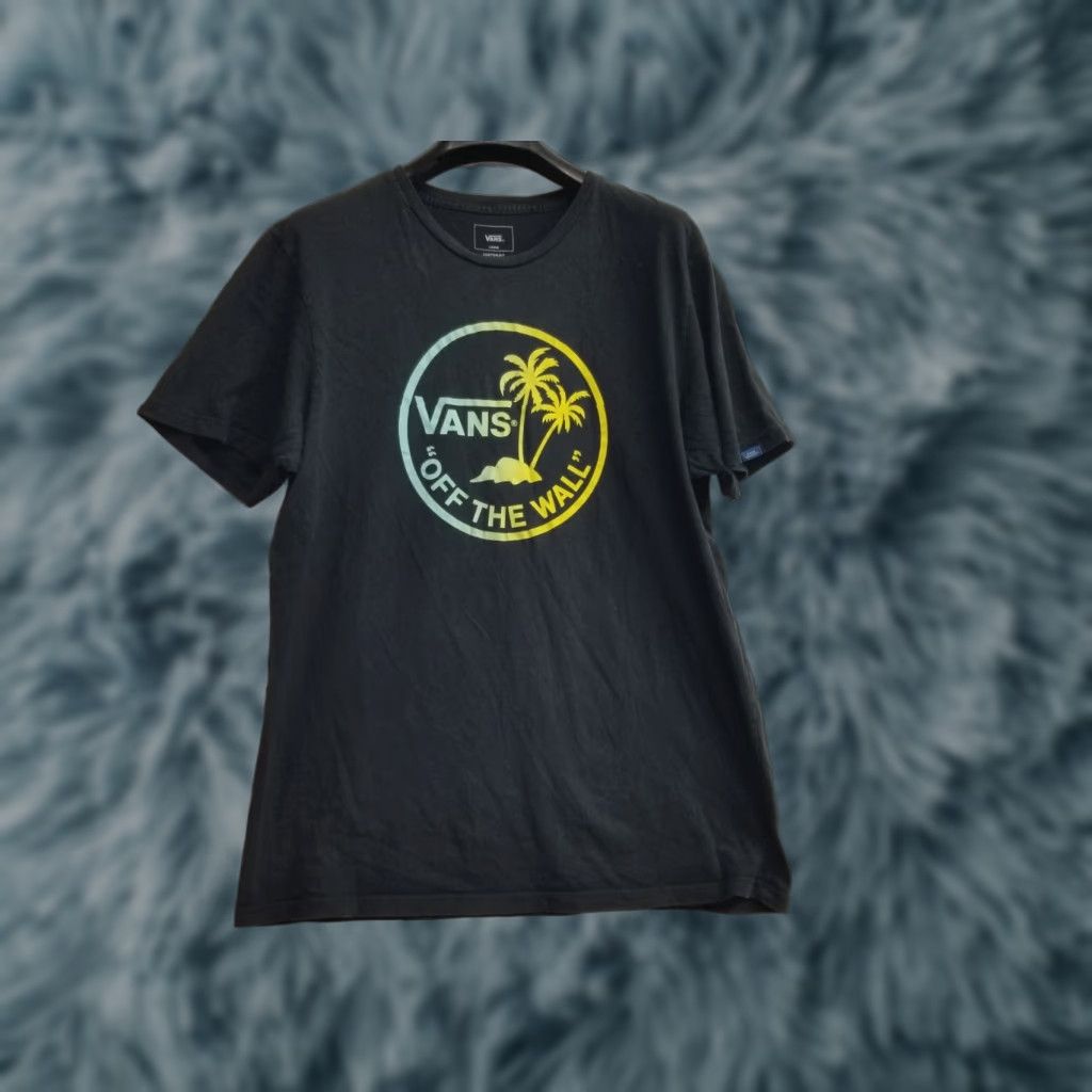Vans VINTAGE Vans Short Sleeve Logo Black Crewneck T-Shirt Mens Size Large Size US L / EU 52-54 / 3 - 1 Thumbnail