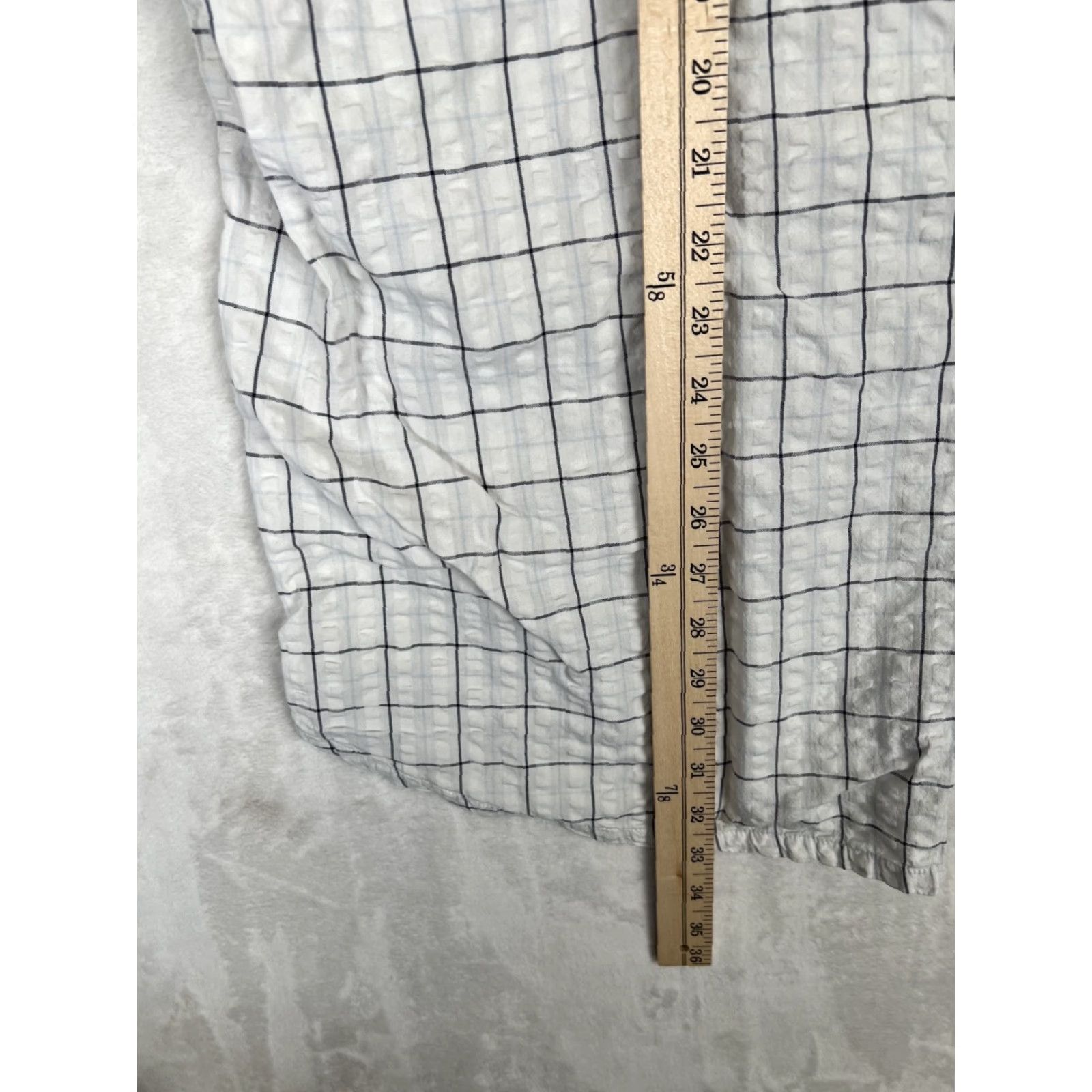 Sean John VINTAGE Sean John Short Sleeve Button Up Shirt 2XL White Plaid Y2K Hip Hop Mens Shirt Size US XXL / EU 58 / 5 - 3 Thumbnail