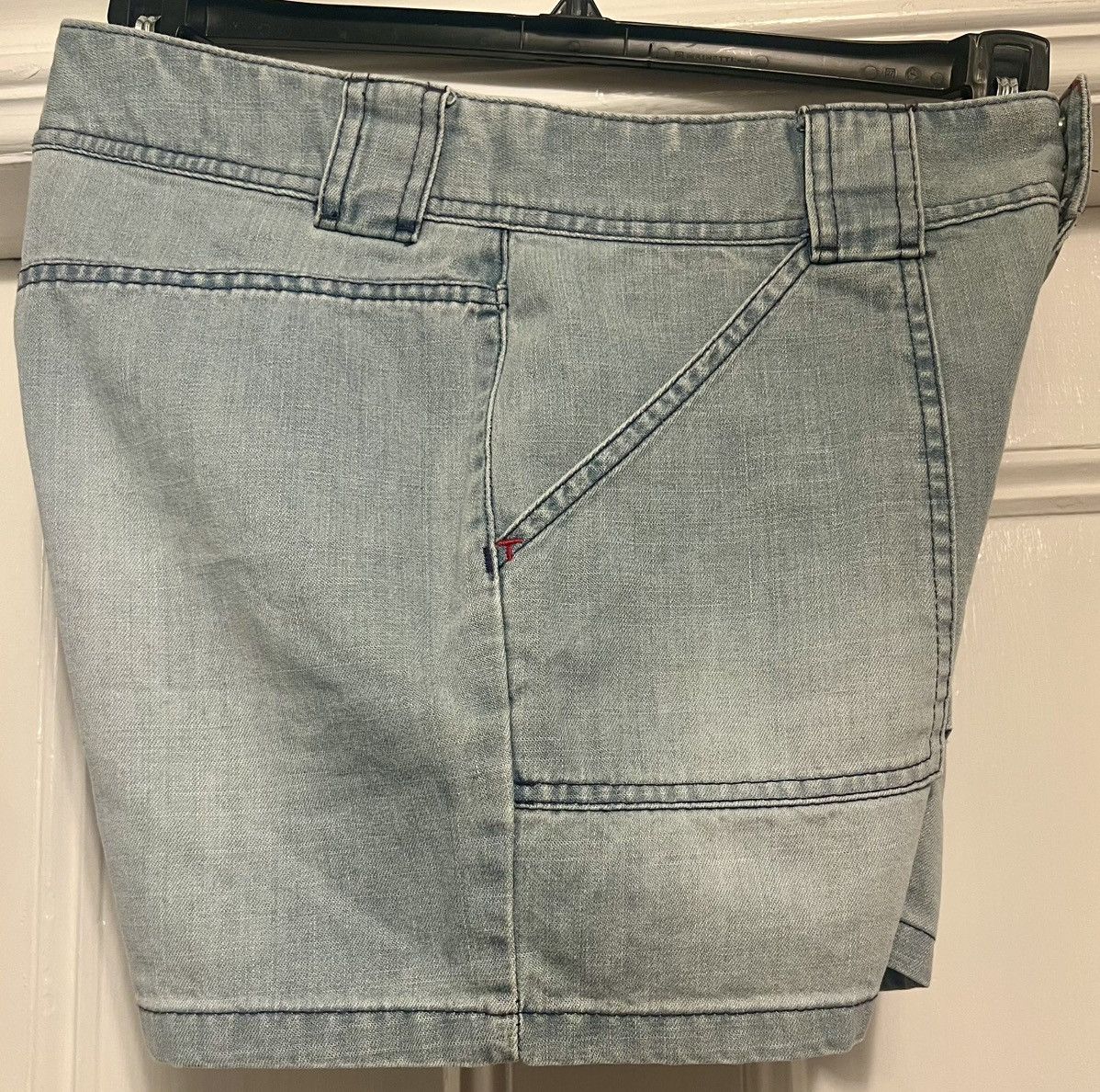 Designer × Other × Tommy Hilfiger Authentic Tommy Hilfiger denim blue shorts rare 4 vintage Size 27" / US 4 / IT 40 - 4 Thumbnail