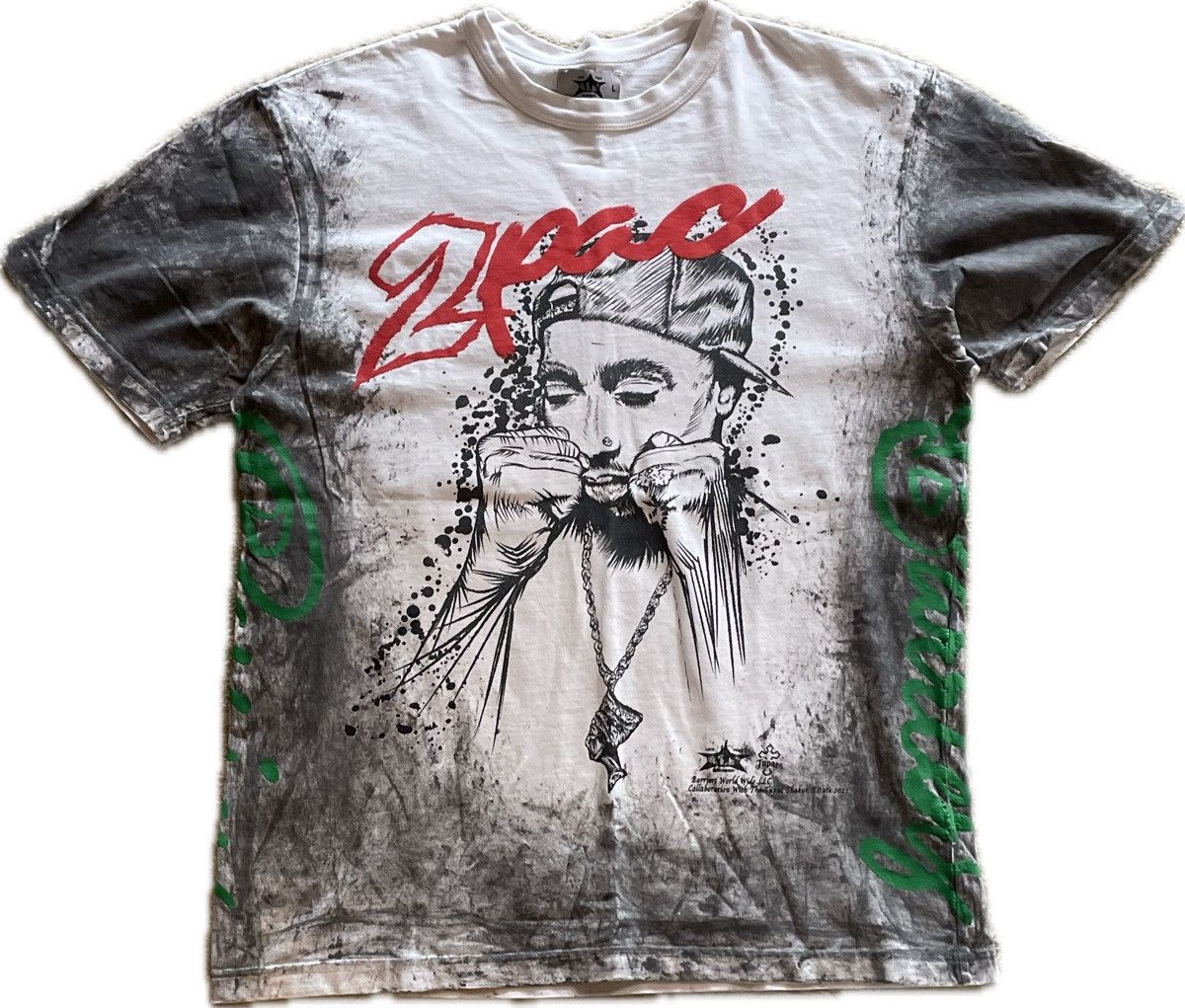 Barriers BARRIERS NYC X 2PAC SHAKUR T SHIRT Size US L / EU 52-54 / 3 - 1 Preview