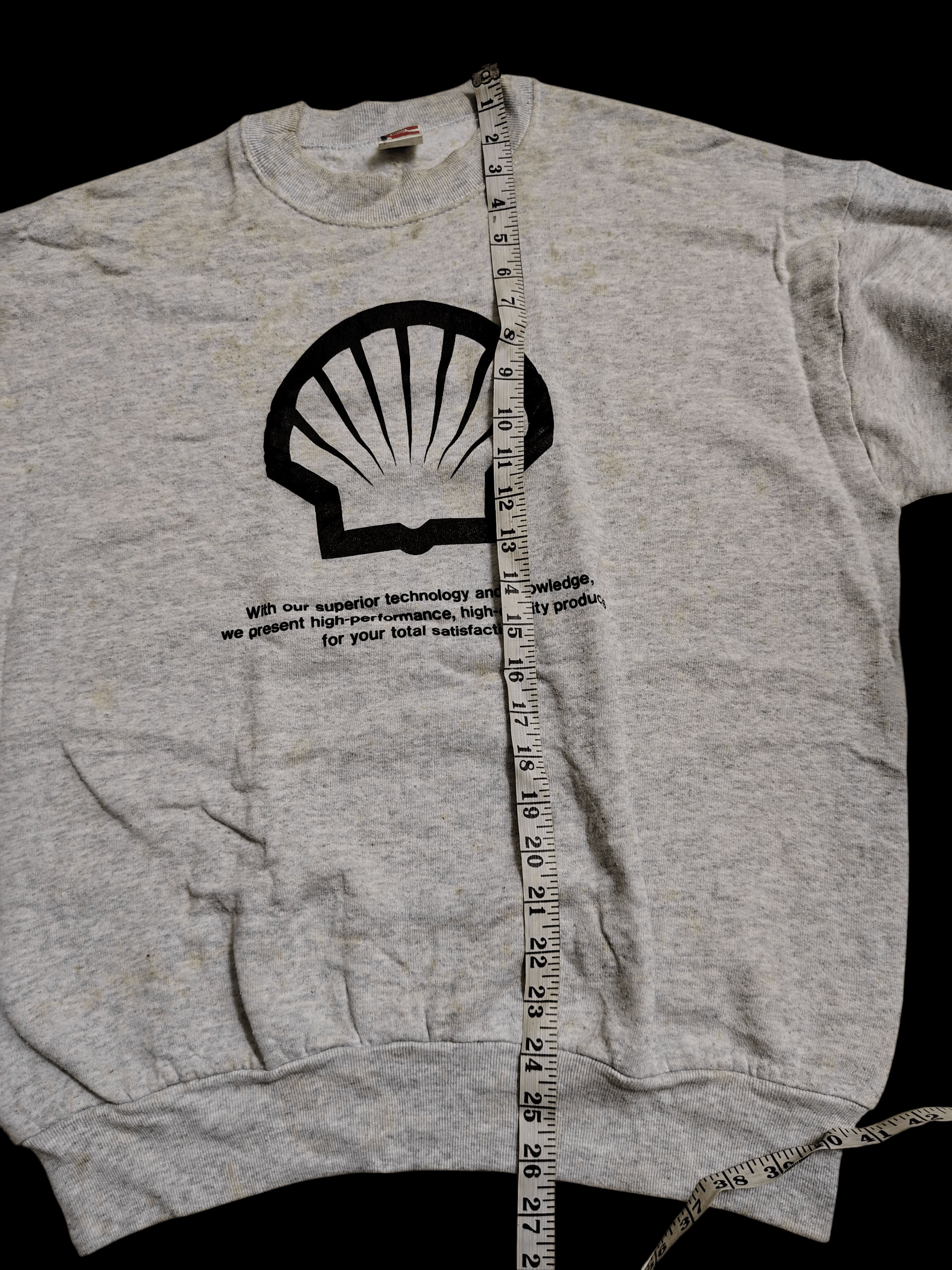 Fruit Of The Loom Vintage Shell Sweatshirt (Fruit of the Loom Made in USA) Size US L / EU 52-54 / 3 - 3 Thumbnail