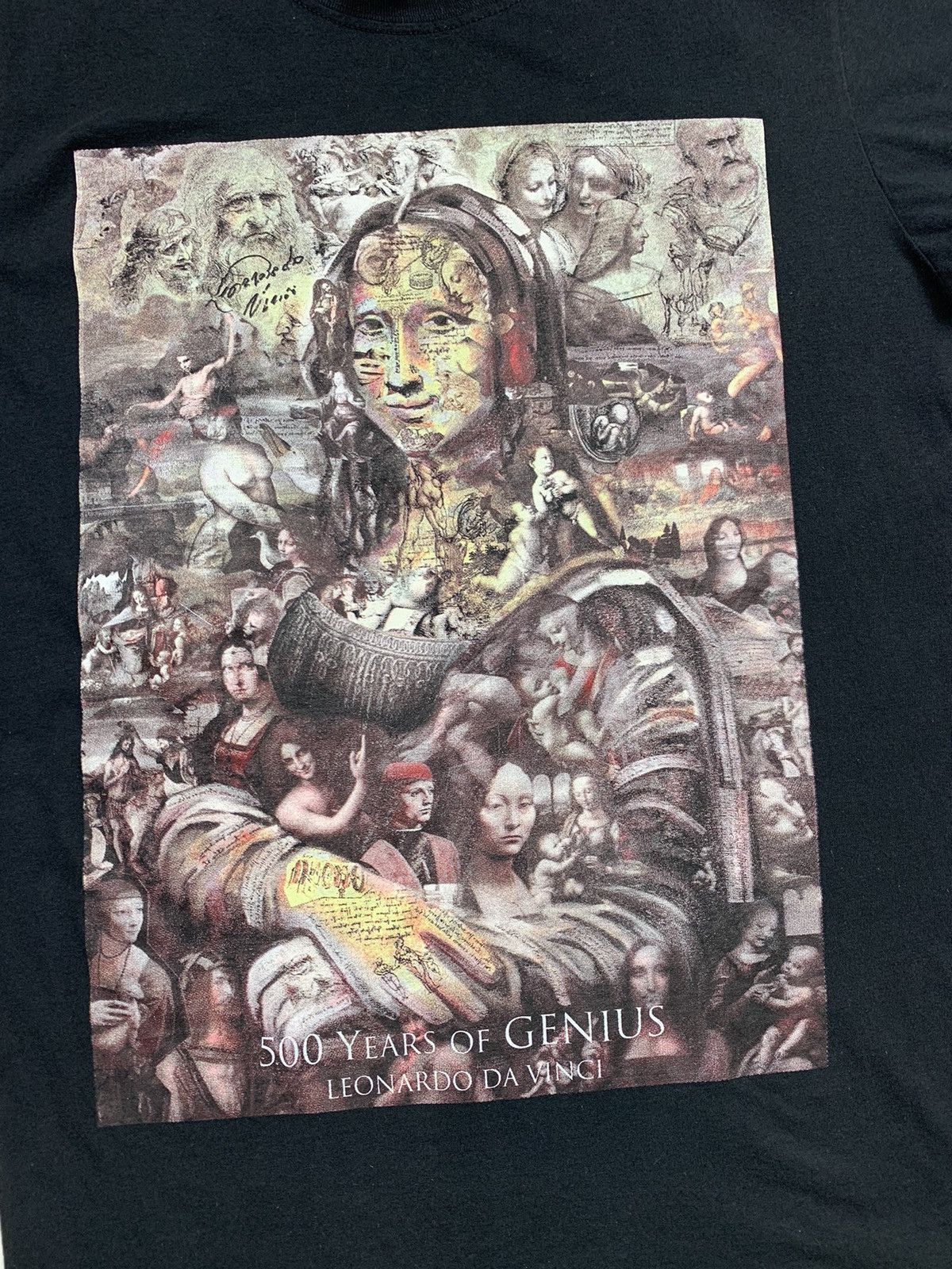 Gildan Art Mona Lisa Leonardo Da Vinci T Shirt Size US M / EU 48-50 / 2 - 2 Thumbnail