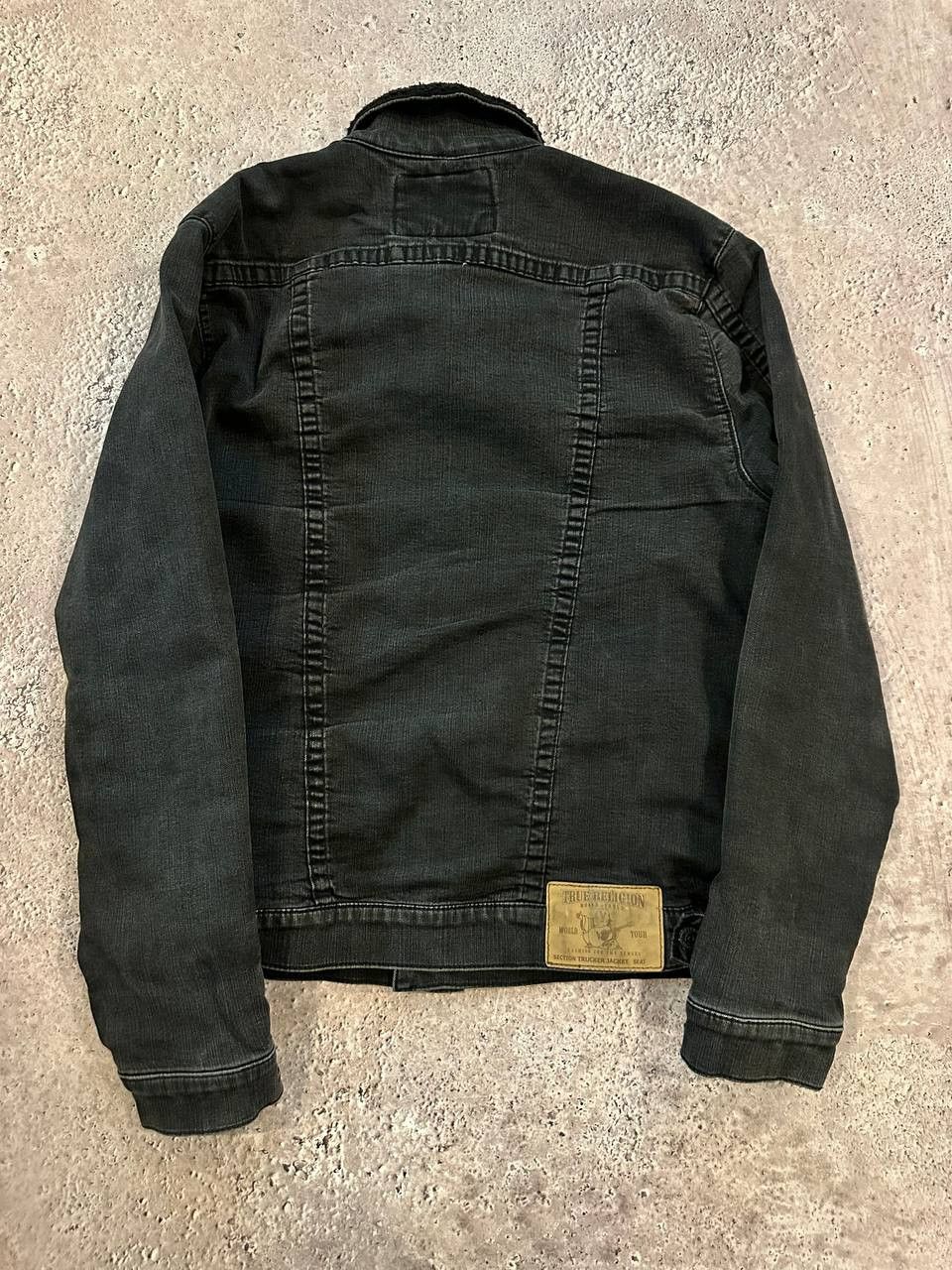 True Religion 2000s true religion contrast-stitch trucker denim jacket Size US M / EU 48-50 / 2 - 9 Thumbnail