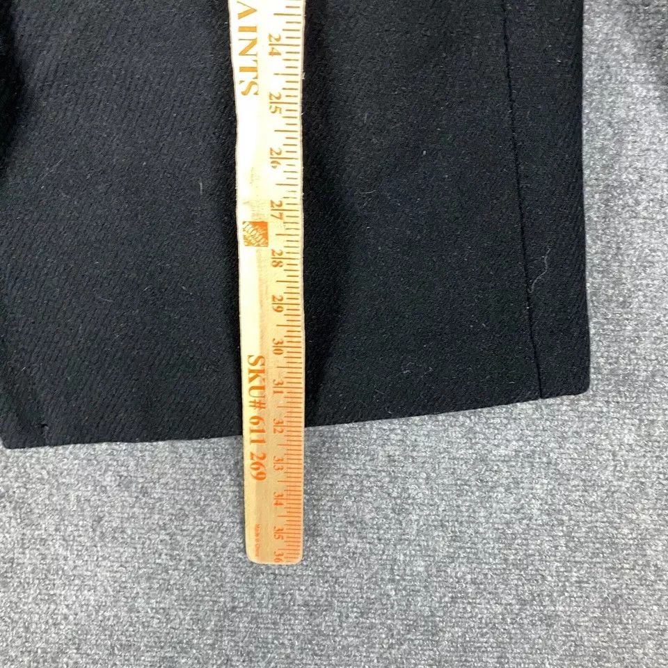 H&M H&M Coat Women's Size 10 Full Zip Black Wool Blend Long Size L / US 10 / IT 46 - 5 Thumbnail