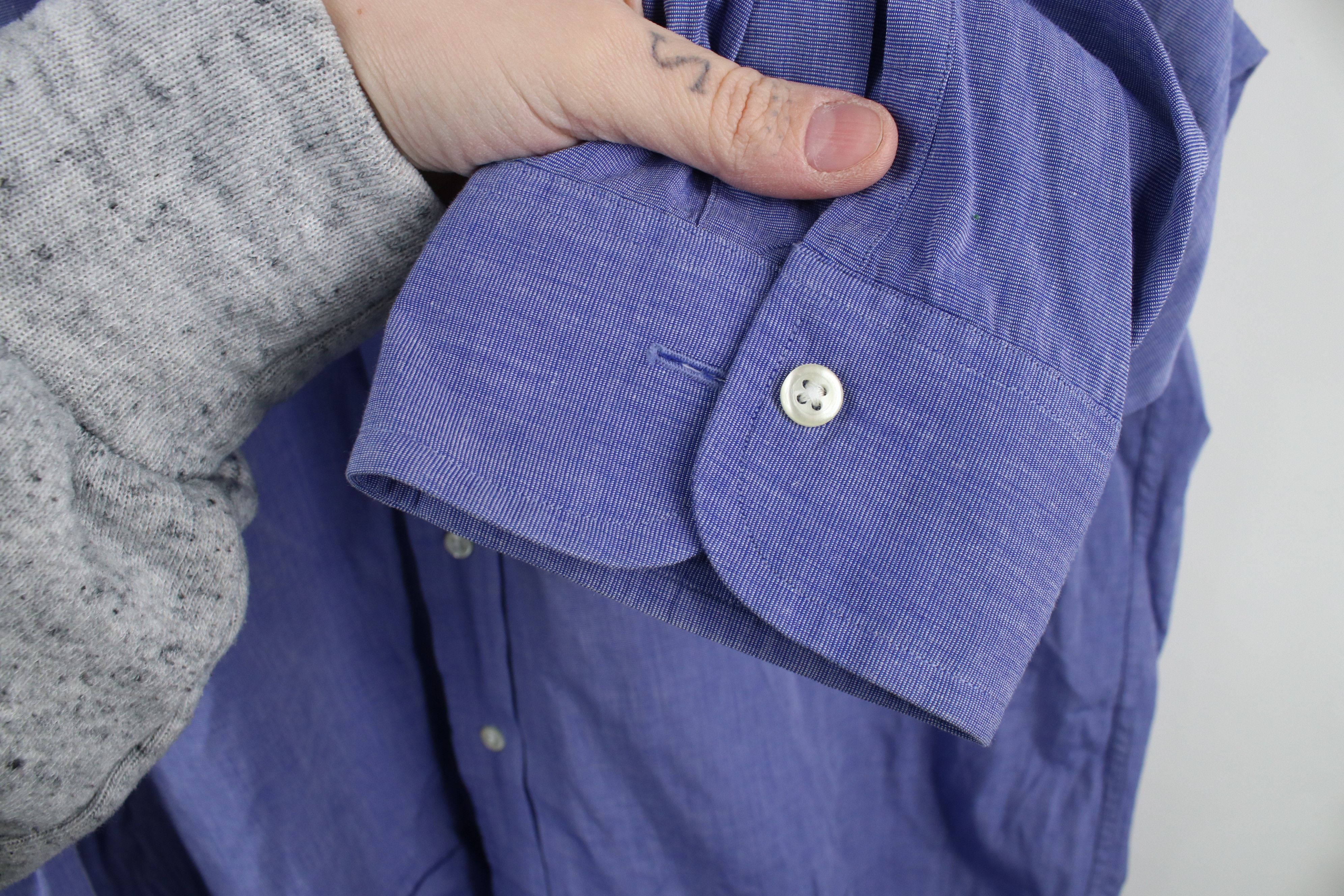Brooks Brothers × Vintage Vintage 90s Brooks Brothers Cotton Button Down Shirt OCBD Size US M / EU 48-50 / 2 - 5 Thumbnail
