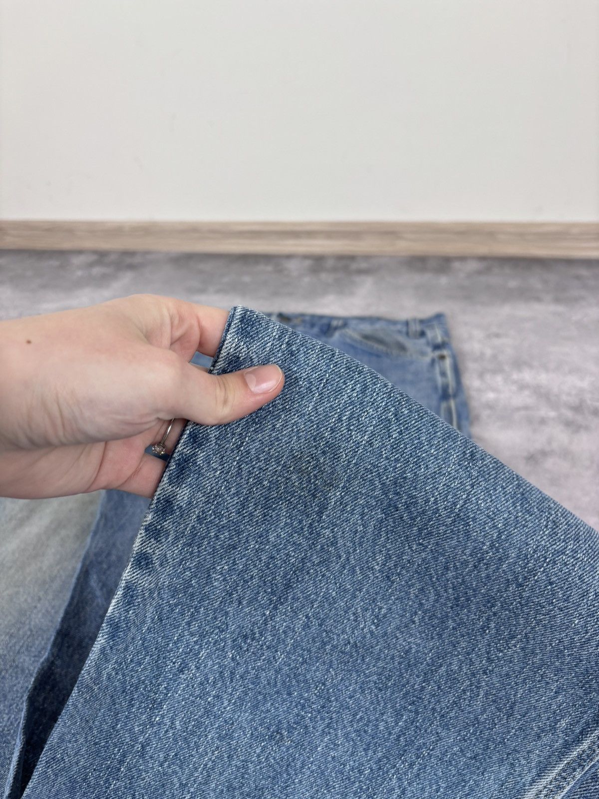 Dickies Vintage Dickies Faded Blue Carpenter Denim Jeans 1993SNB Size US 36 / EU 52 - 13 Thumbnail