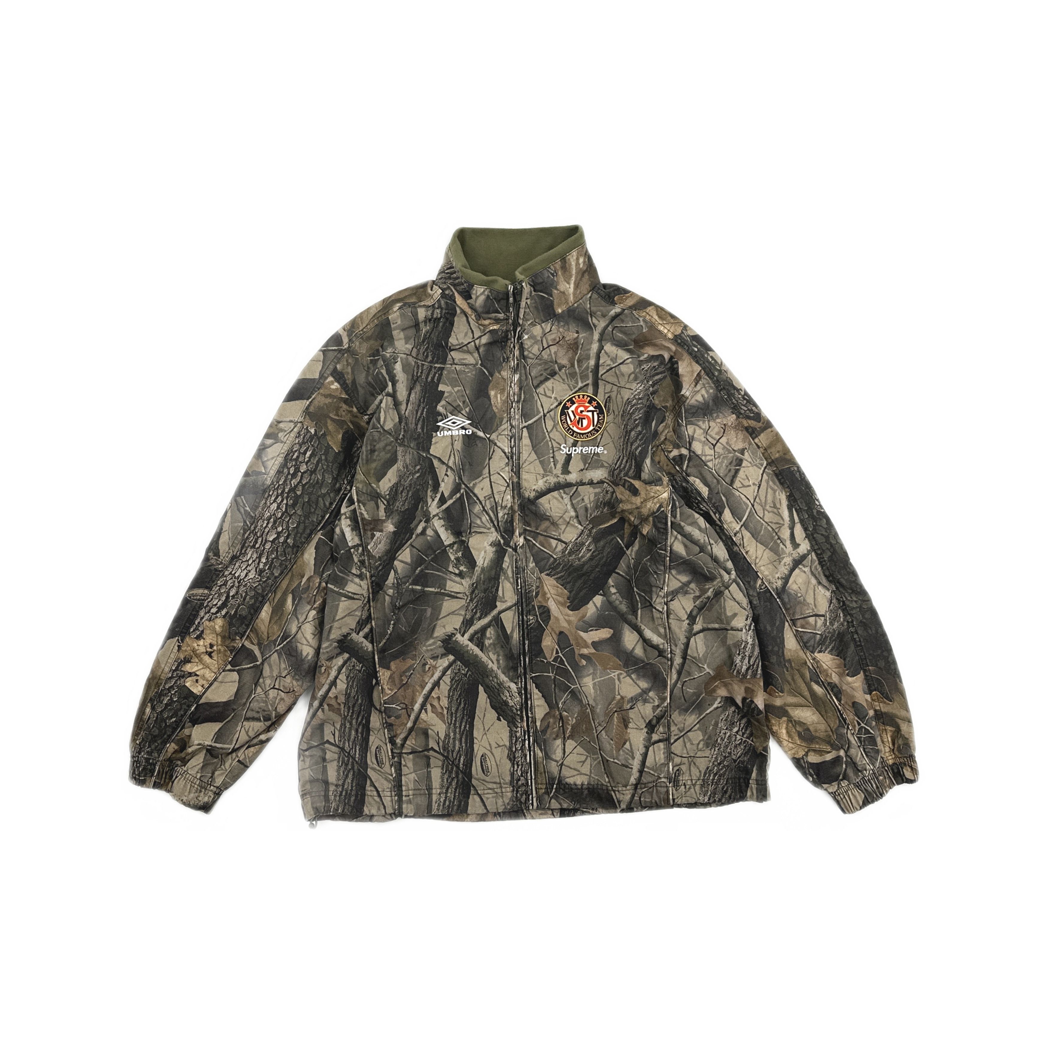 Supreme FW 2012 Tree Camo Field Pullover Jacket (Orange) | Grailed