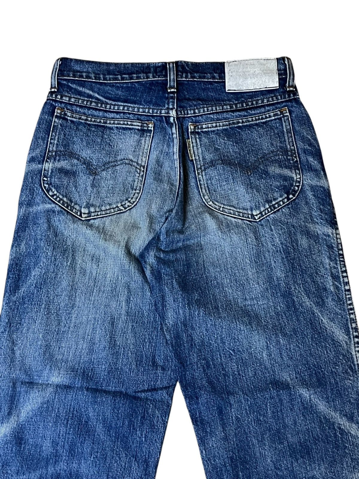 Levi's VINTAGE 90s LEVI’S 637 BIG ‘E’ TAPPERED JEANS Size US 29 - 8 Thumbnail