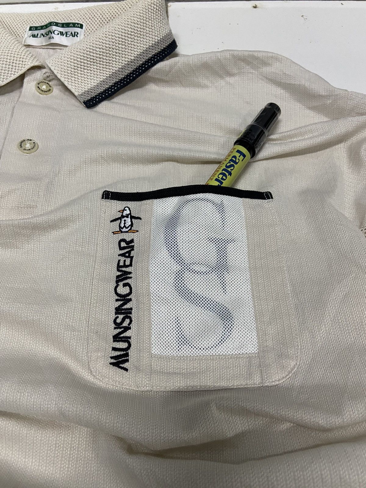 Vintage VINTAGE MUSINGWEAR GRANDSLAM LONG SLEEVE GOLF SHIRT Size US L / EU 52-54 / 3 - 9 Thumbnail