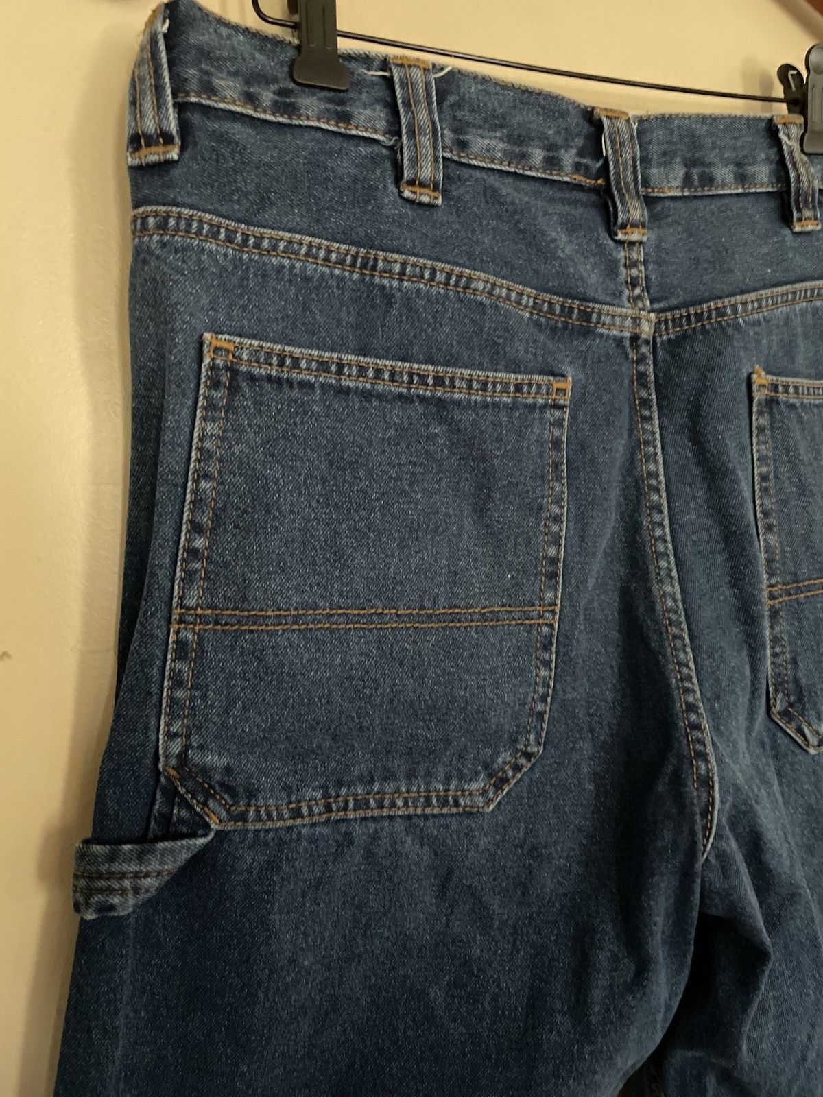 Designer × Vintage BLUE MOUNTAIN Denim Jean Shorts Jorts 36 Carpenter relaxed 🏔️ Size US 36 / EU 52 - 8 Thumbnail