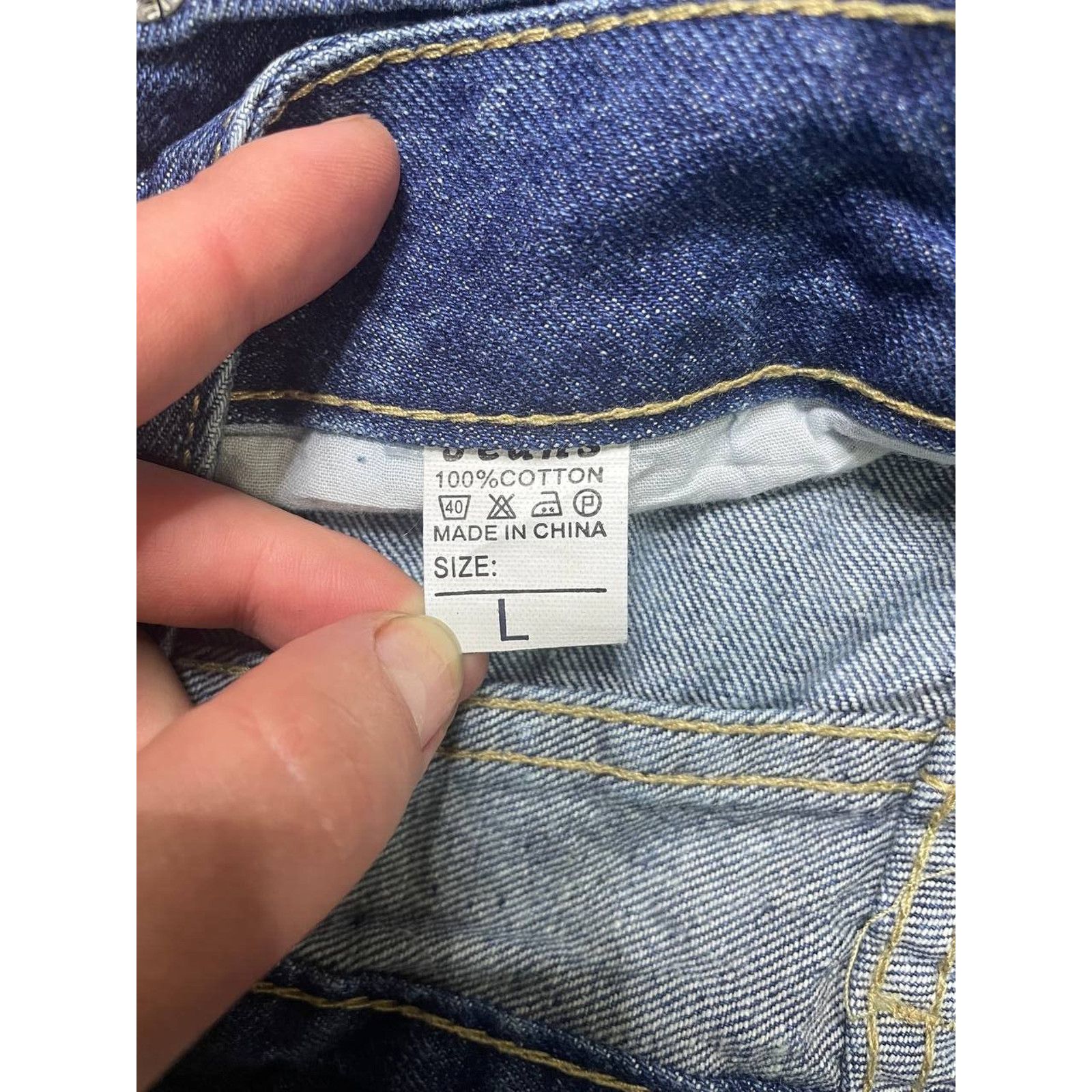 Disney Vintage Cartoon Mouse Donald Duck Jeans Size XL Disney Size US 34 / EU 50 - 7 Thumbnail
