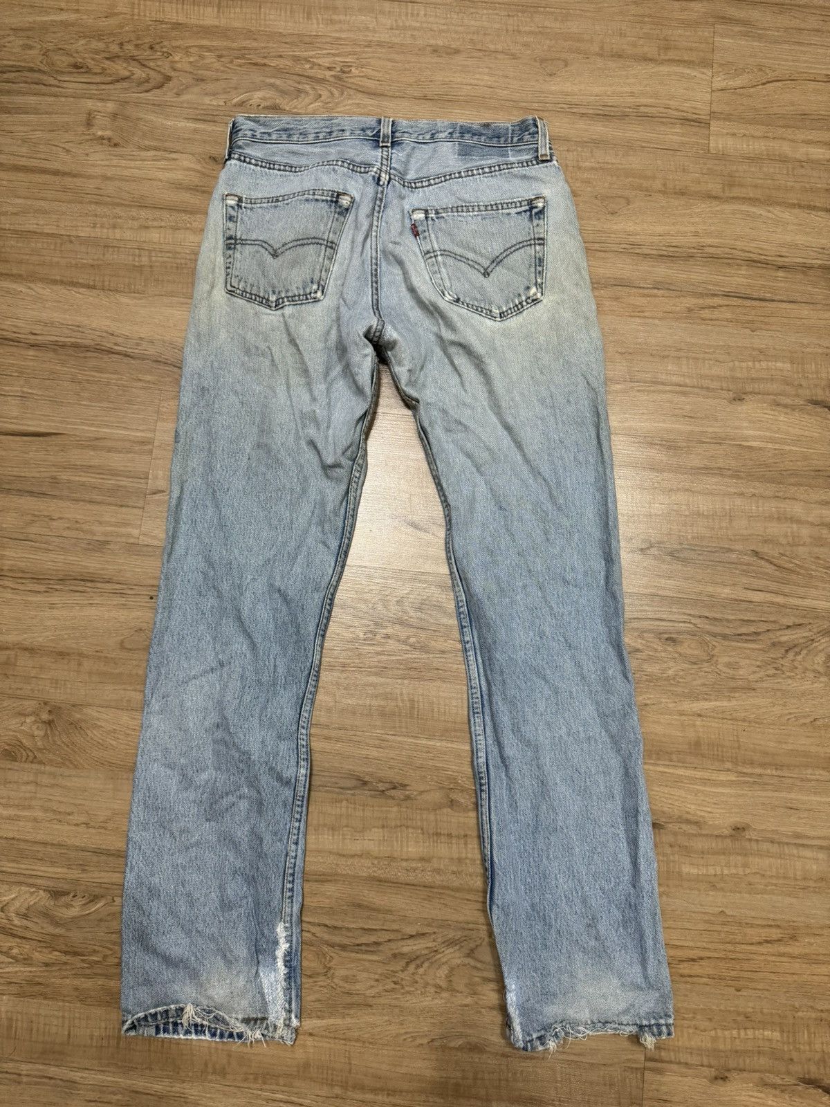 Levi's Vintage Dustress Levis 501 jeans Size US 32 / EU 48 - 6 Thumbnail