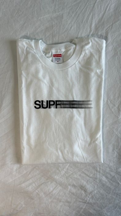 Supreme Supreme motion logo tee size M | Grailed