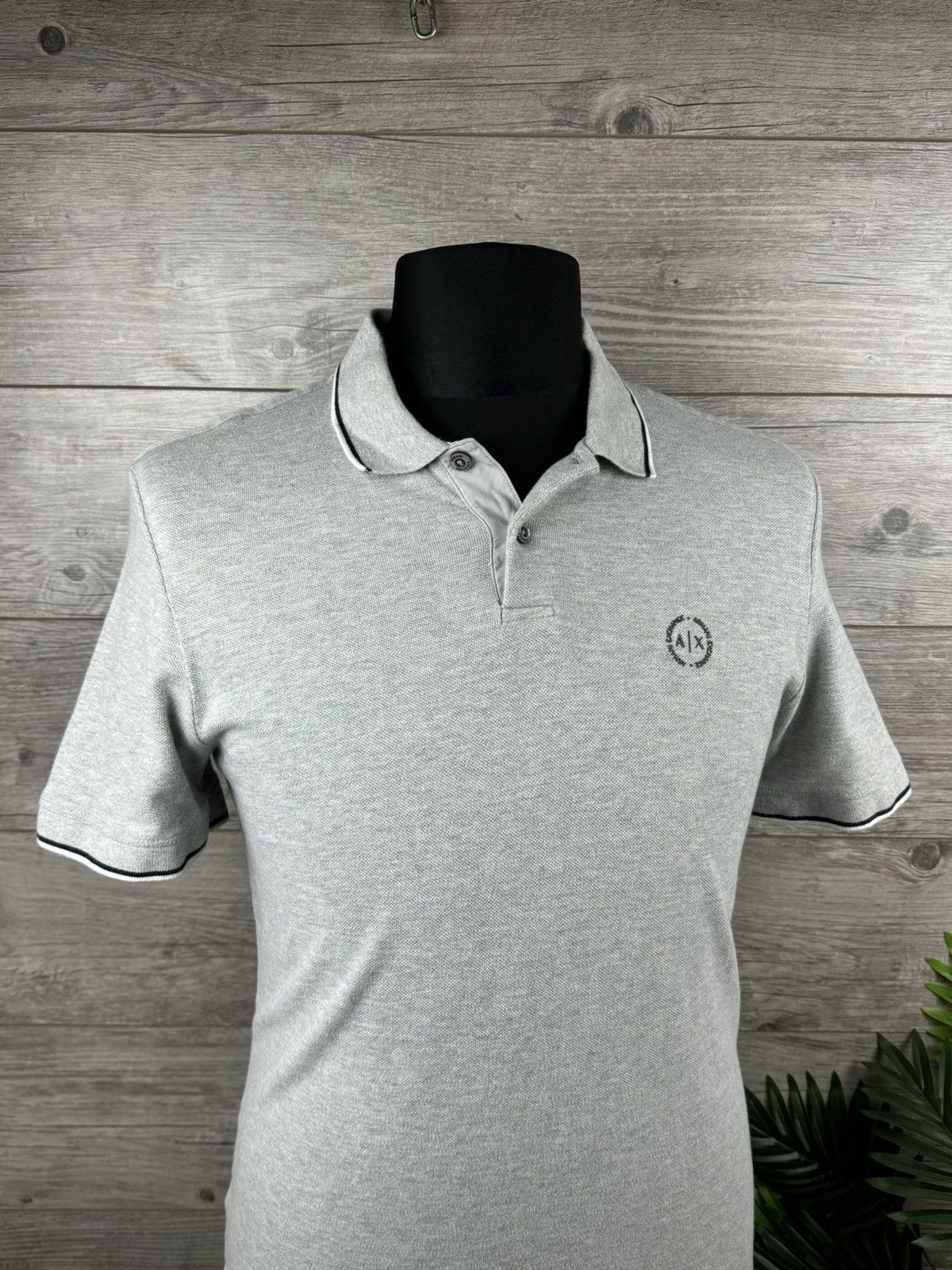 Armani Exchange × Designer Armani Exchange Polo Shirt Tee Luxury Size L Size US L / EU 52-54 / 3 - 4 Thumbnail