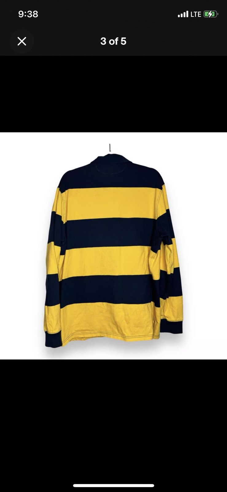 Polo Ralph Lauren × Vintage Kanye Polo Ralph Lauren Berkeley Rugby Jersey Xl chief keef Size US XL / EU 56 / 4 - 4 Thumbnail