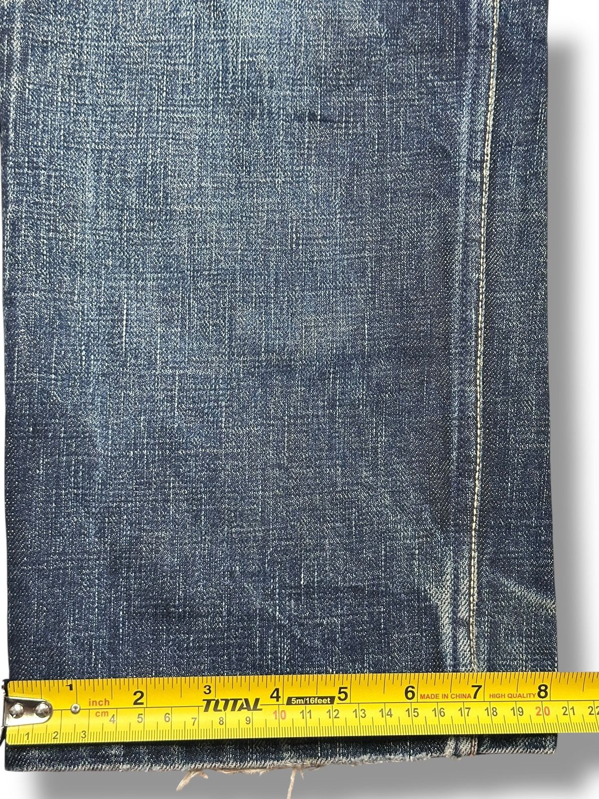 Japanese Brand Nagamine Studio x MIDWEST Japanese Selvedge Striked & Faded Size US 31 - 16 Thumbnail
