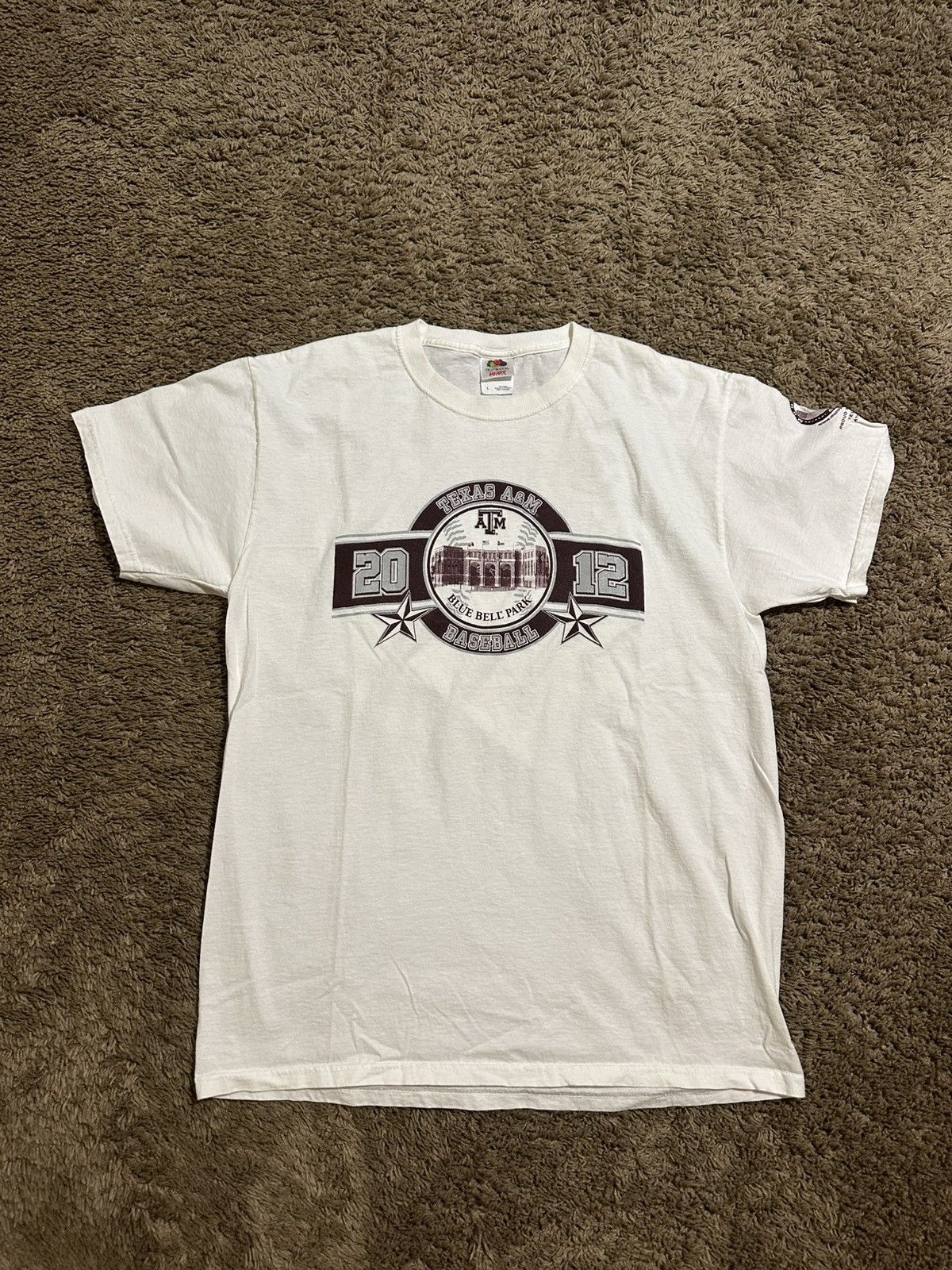 NCAA Vintage NCAA Texas A&M “baseball” shirt 2012 size large Size US L / EU 52-54 / 3 - 1 Thumbnail