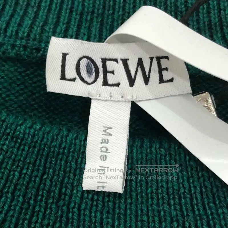 Loewe Loewe Green Cotton Women's Sweatshirt . Size M / US 6-8 / IT 42-44 - 5 Thumbnail