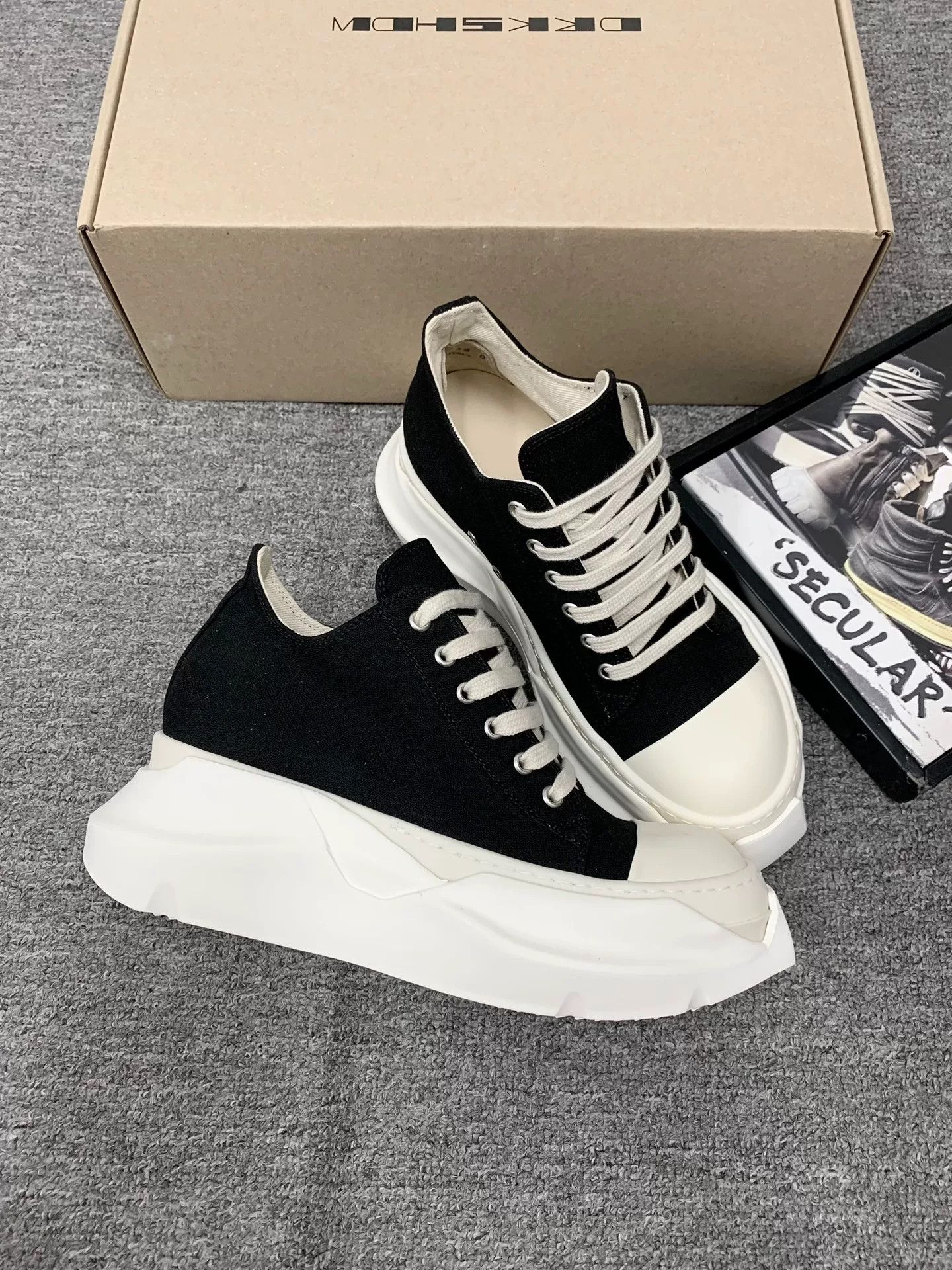 Rick Owens Rick Owens Tank Sole Women's Sneakers Size US 7 / IT 37 - 1 Thumbnail