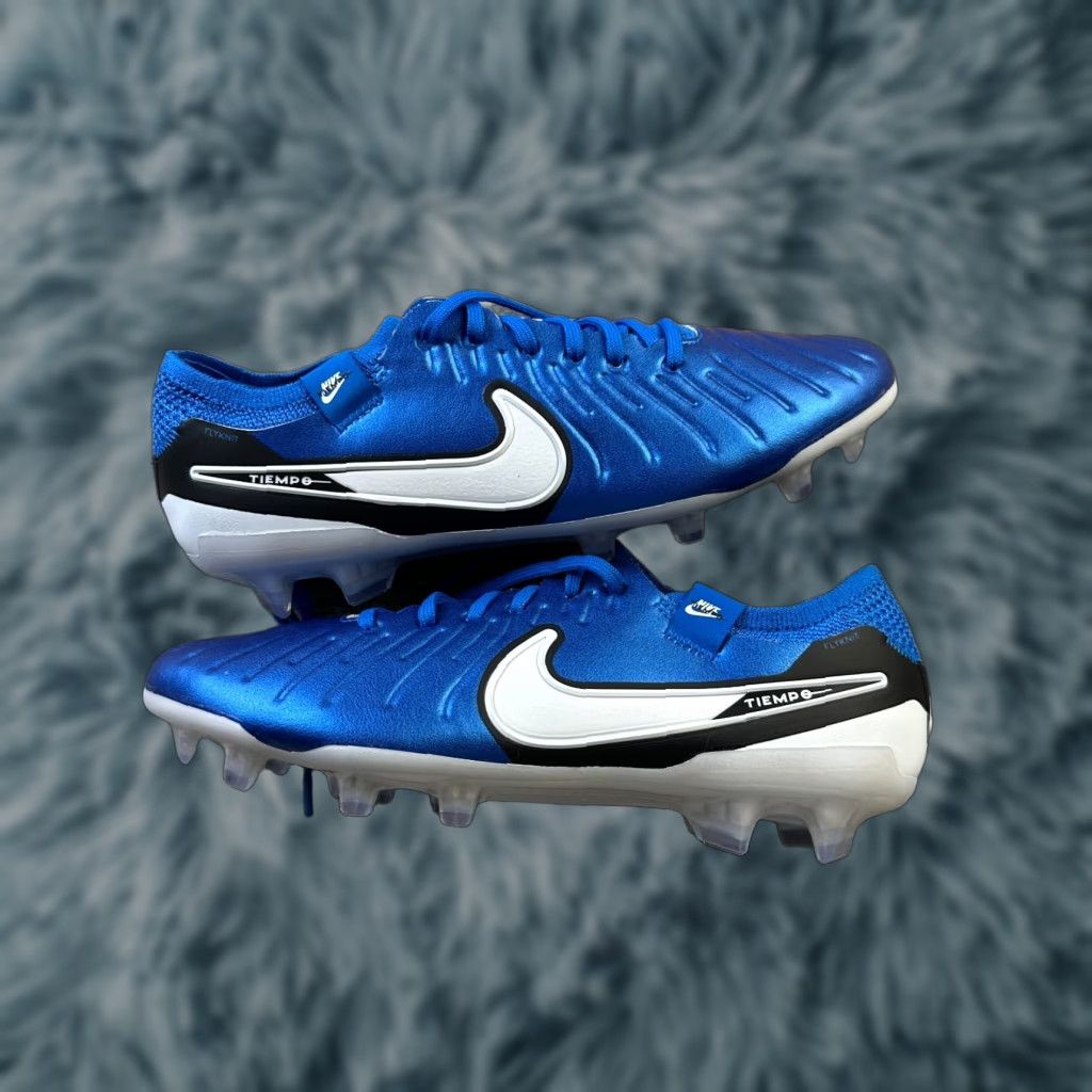 Nike Nike Tiempo Legend 10 Elite Mens 6.5 Womens 8 FG Mad Ambition Pack ACC Flyknit Nike Tiempo Legend Sneaker Blue 6.5 Mens 2024 Size ONE SIZE - 1 Thumbnail