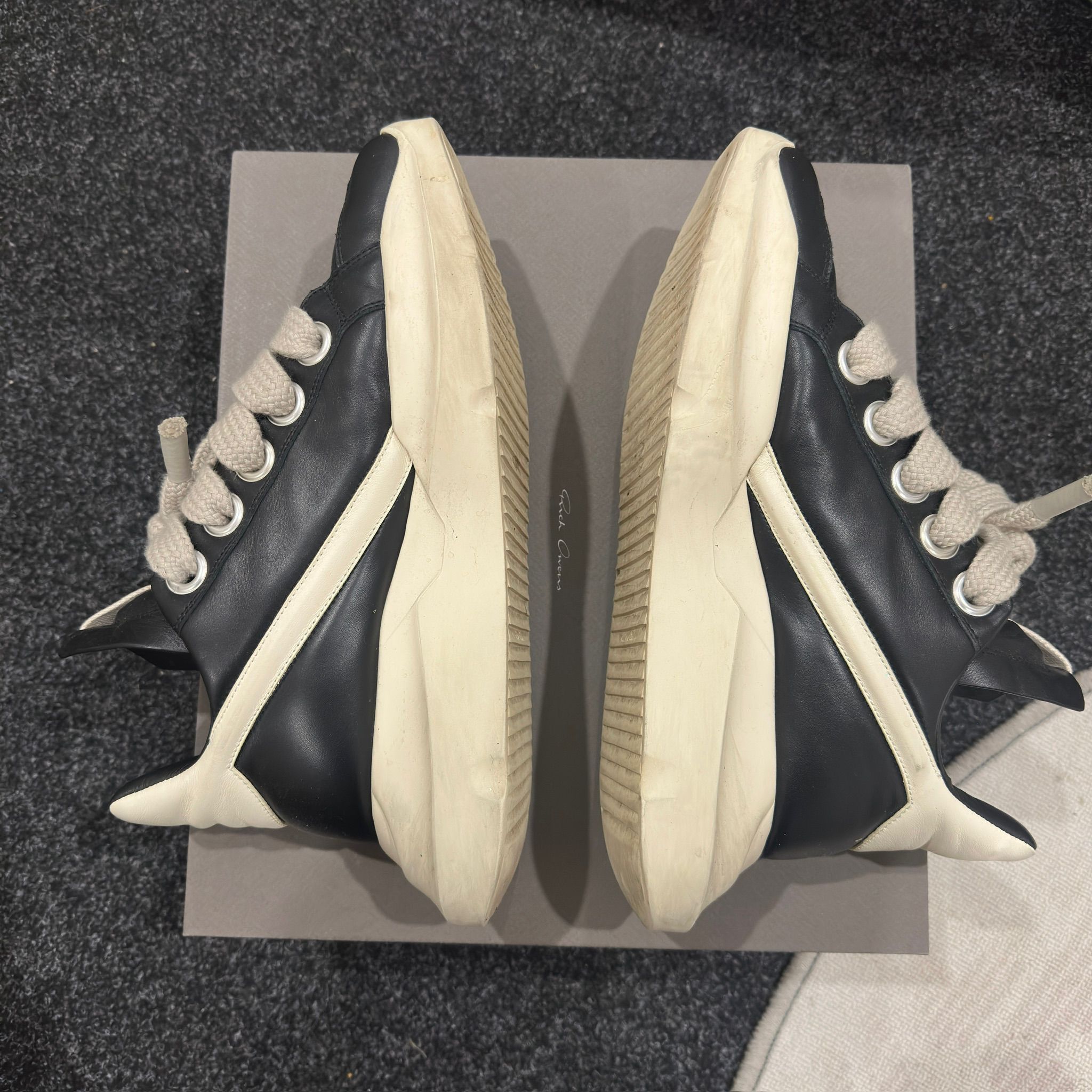 Rick Owens Rick Owens Geth Runner Jumbo Lace Size US 11 / EU 44 - 3 Thumbnail