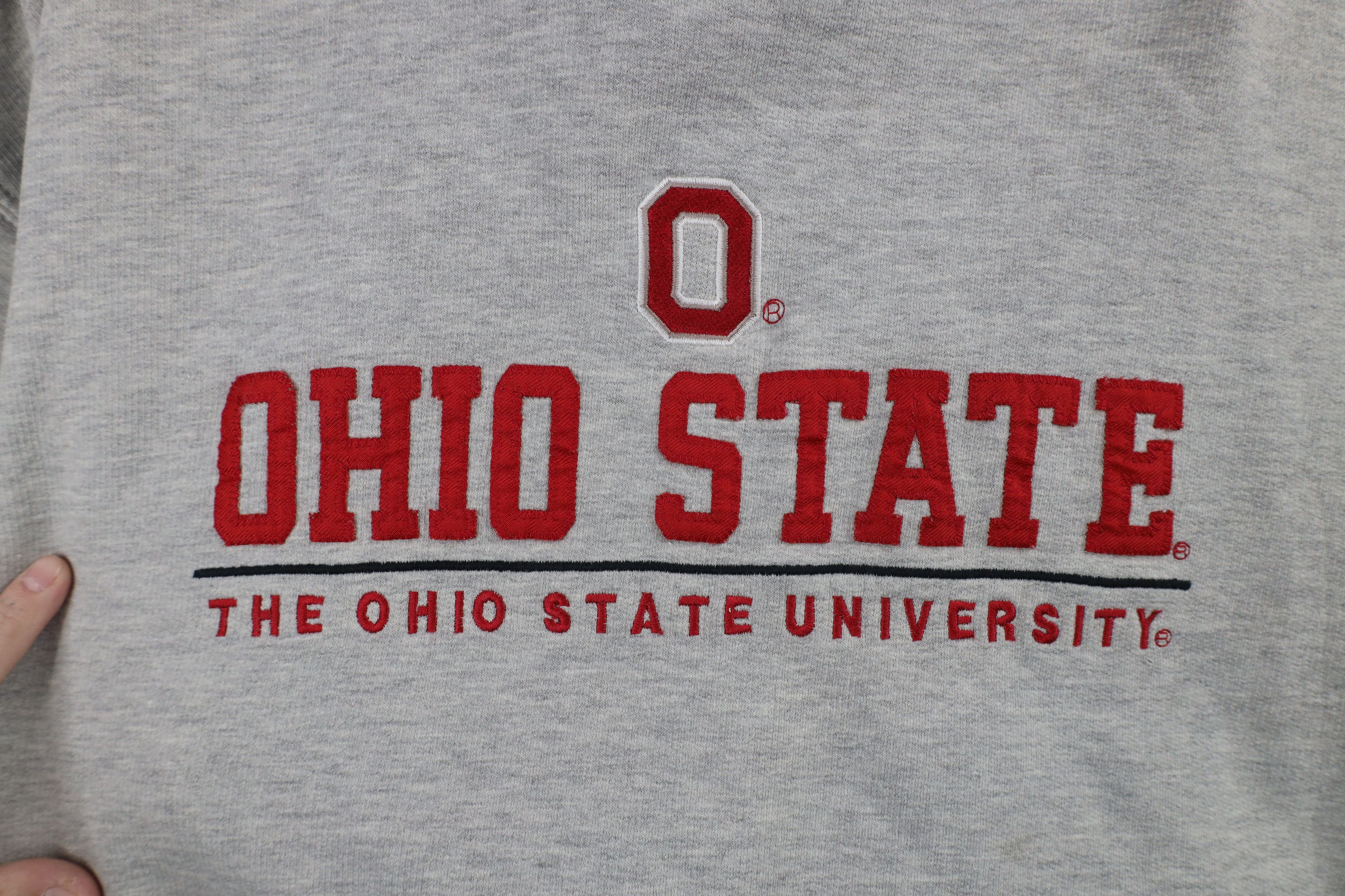 Vintage Vintage 90s Spell Ohio State University Hoodie Sweatshirt Size US S / EU 44-46 / 1 - 7 Thumbnail