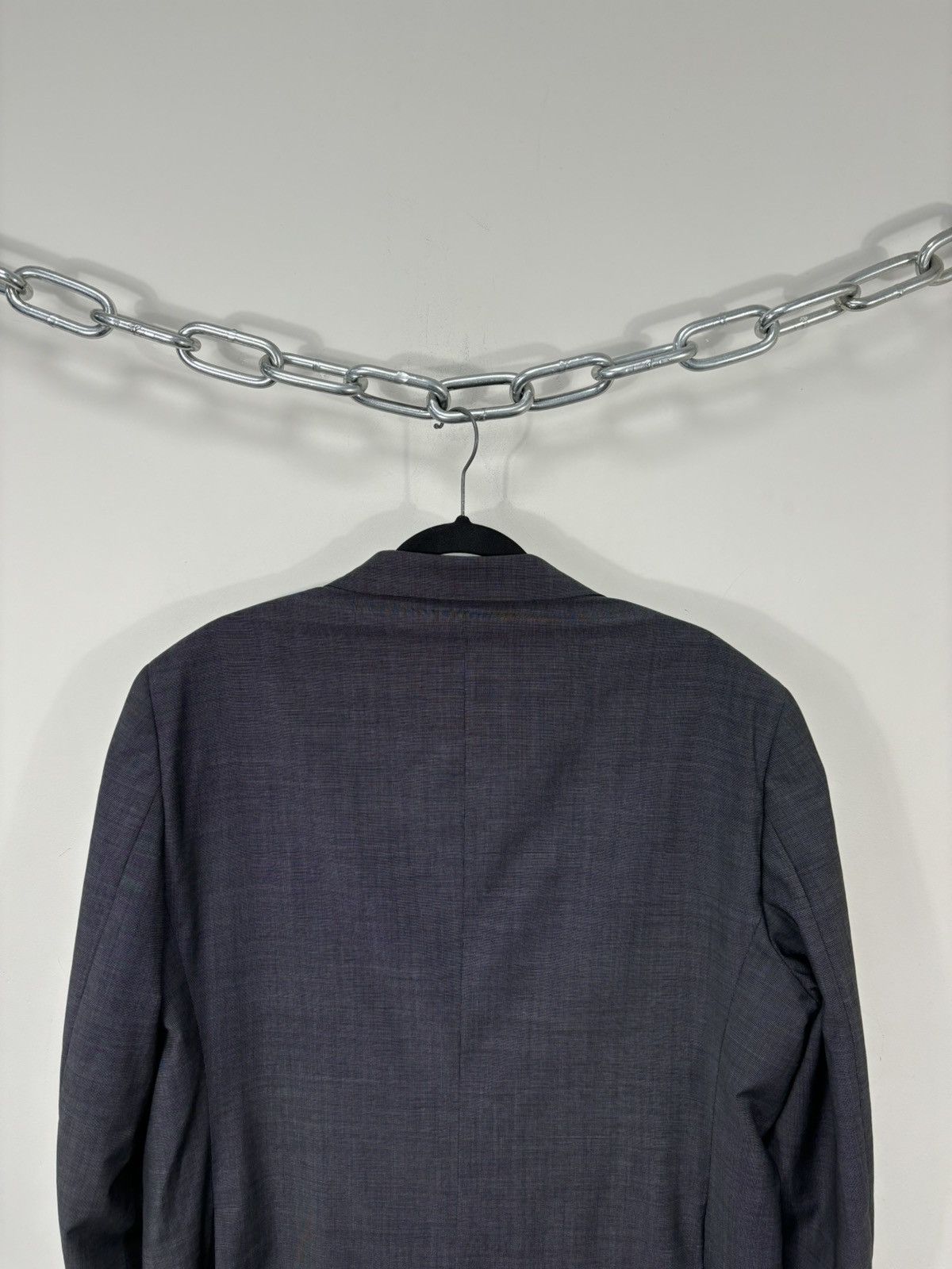 Eredipisano Eredi Pisano Loro Piana Zelander Wool Gray Blazer Jacket Size 44R - 17 Thumbnail