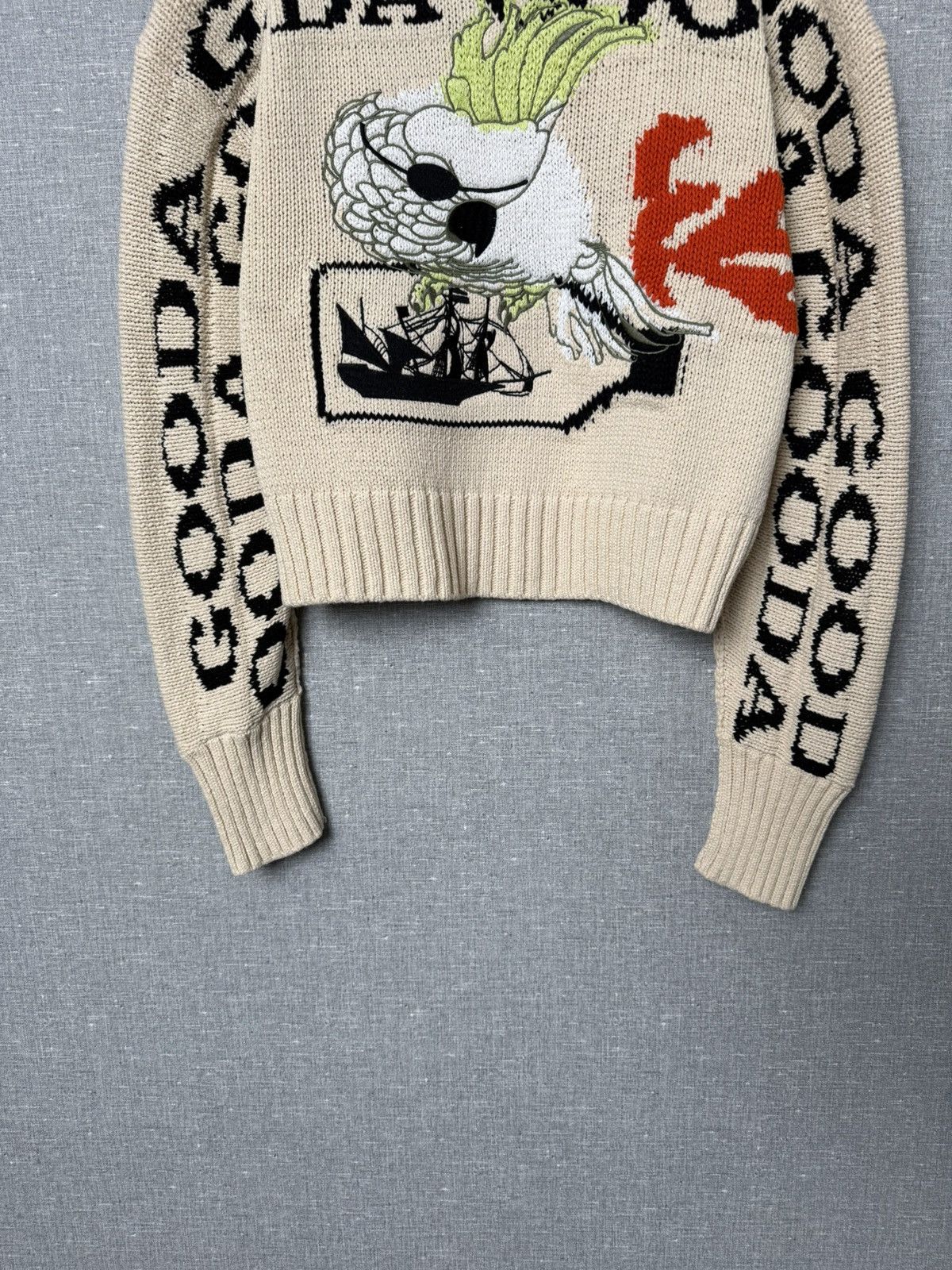 H&M H&M Studio Collection S/S 21 Jacquard Knit Oversized Sweater Size US S / EU 44-46 / 1 - 4 Thumbnail