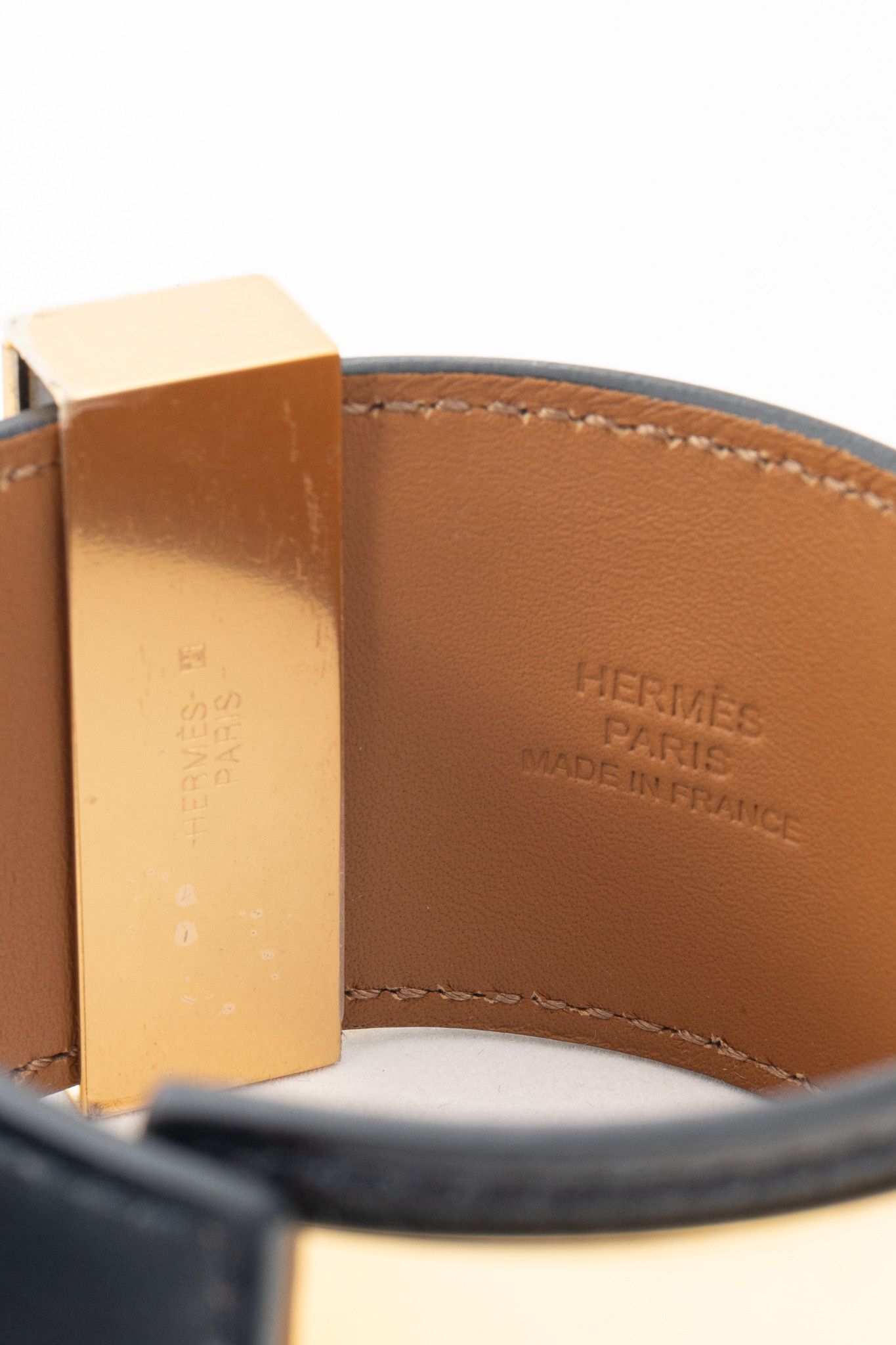 Hermes Hermes Collier de Chien Box-Calfskin GHW Bracelet Size ONE SIZE - 6 Thumbnail
