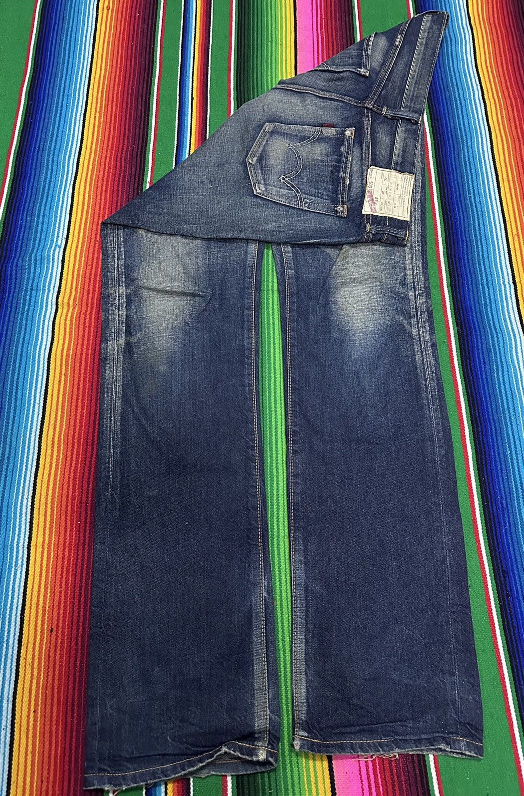 If Six Was Nine 💥Edwin💥Japanese Brand Crazy Design Edwin Lot 503💥 Size US 34 / EU 50 - 6 Thumbnail