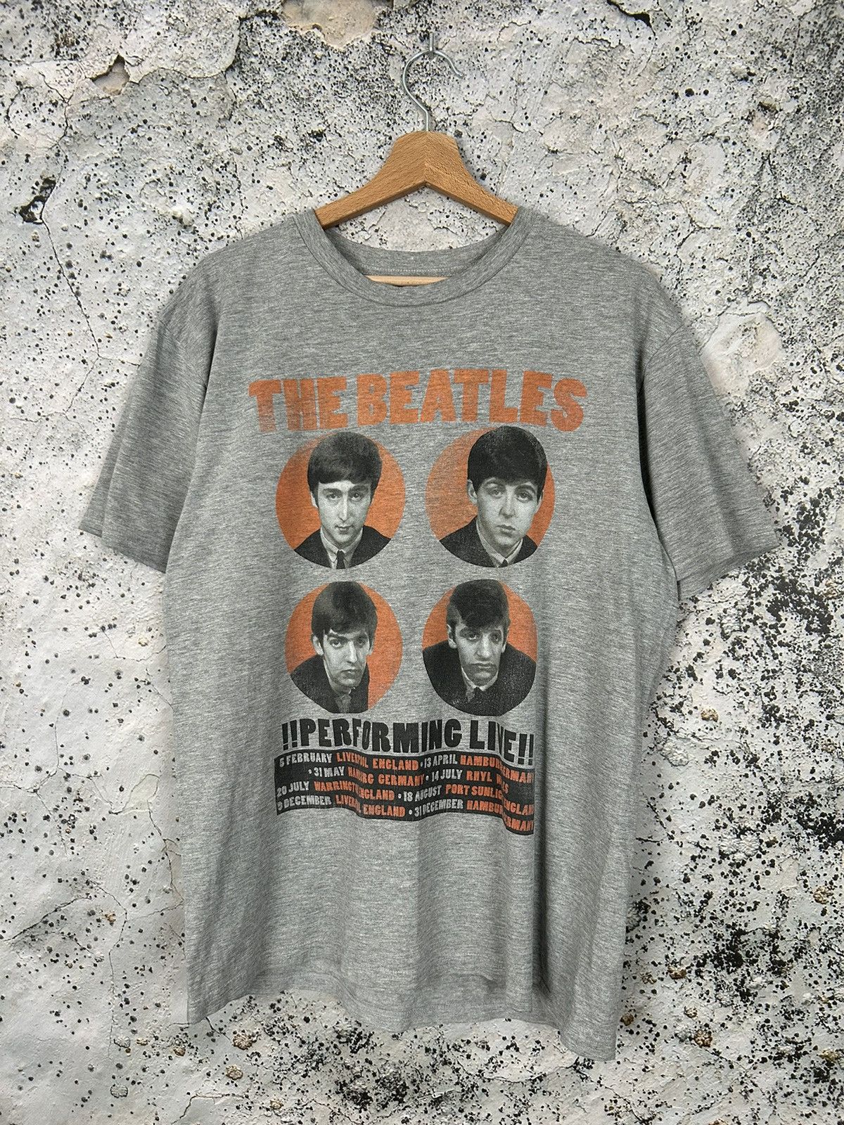 Band Tees The Beatles Rock Band Tee Vintage Graphic Size US L / EU 52-54 / 3 - 1 Thumbnail