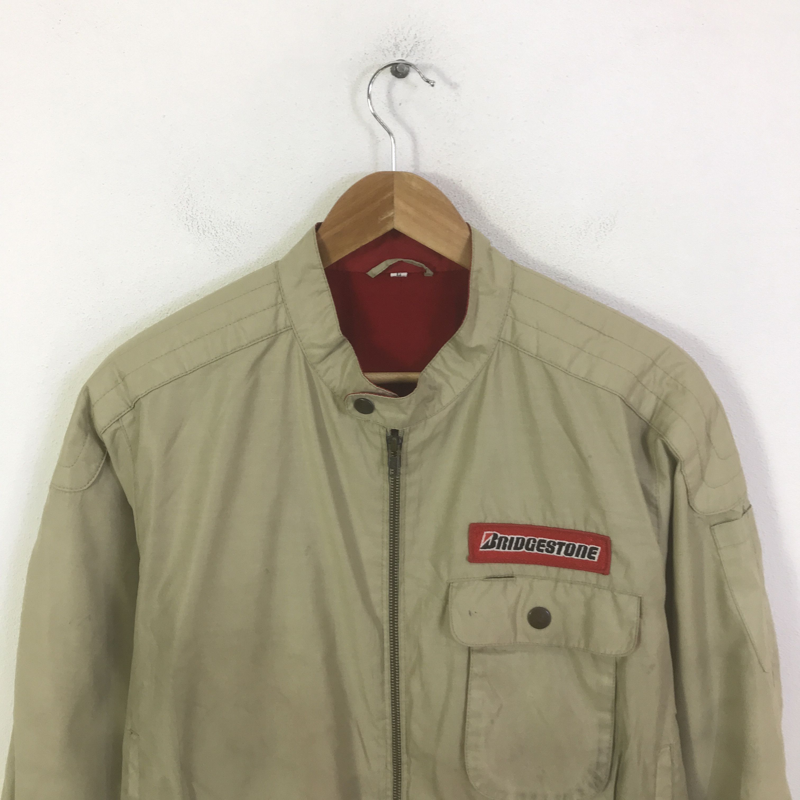 Sports Specialties bridgestone racing bomber jacket K128B1 Size US L / EU 52-54 / 3 - 3 Thumbnail