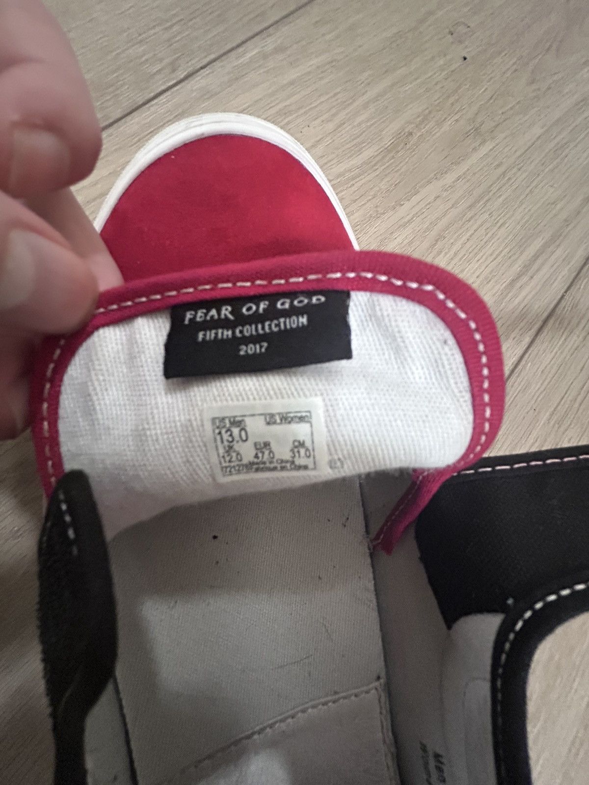 Essentials × Fear of God Fear of god vans slip on Size US 13 / EU 46 - 5 Thumbnail