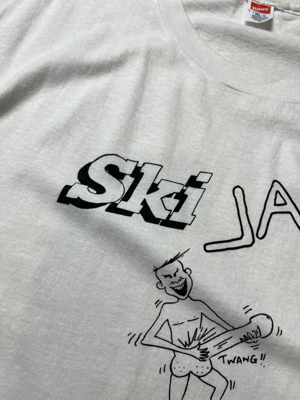 Vintage Vintage Ski Jam 89 Humor T shirt Size XL Size US XL / EU 56 / 4 - 6 Thumbnail