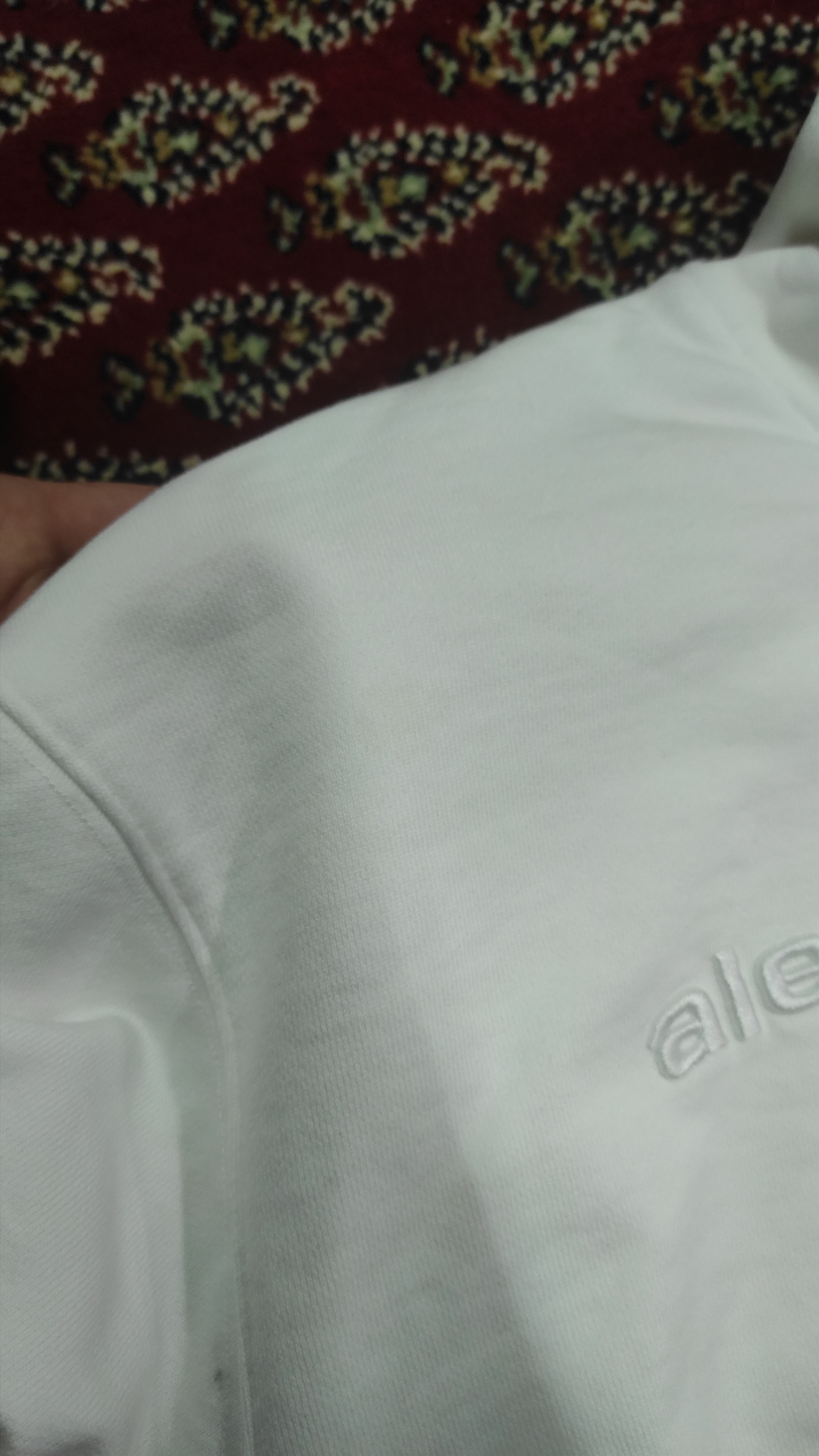 Alexander Wang Alexander Wang embossed logo Cropped Mock Neck Sweatshirt Size M / US 6-8 / IT 42-44 - 5 Thumbnail