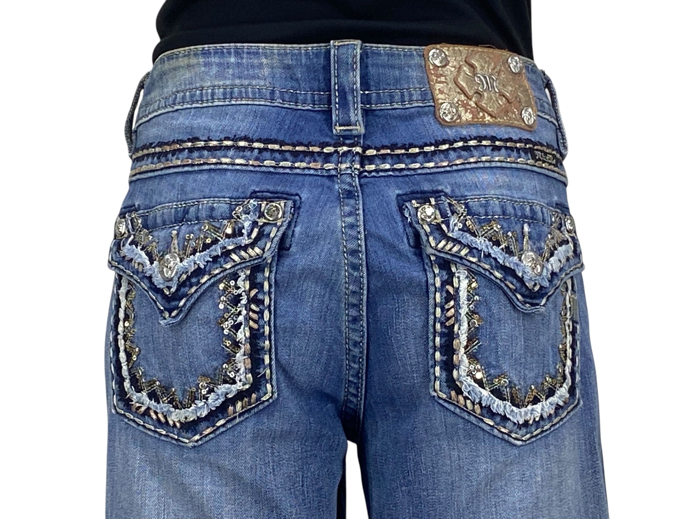 Miss Me Miss Me Flare Jeans Boyfriend Denim Jeans Size 30" / US 8 / IT 44 - 6 Thumbnail