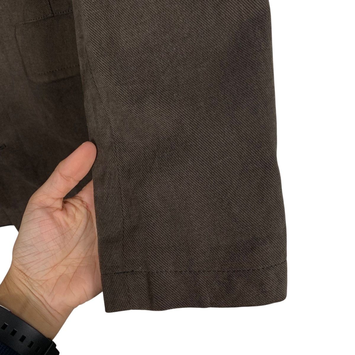 Calvin Klein CALVIN KLEIN Dark Brown Casual Jacket #1838-C80 Size US L / EU 52-54 / 3 - 13 Thumbnail